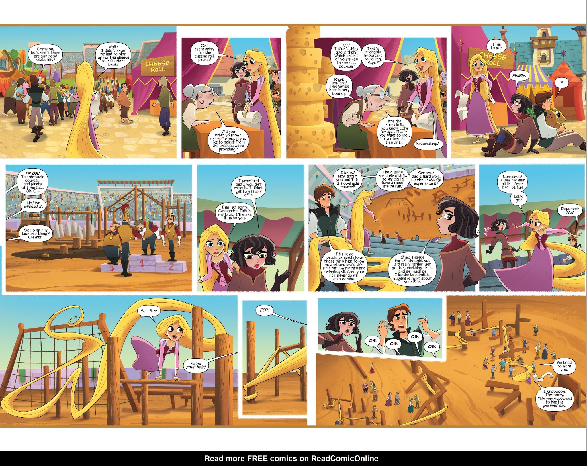 Read online Tangled: The Series: Hair-Raising Adventures comic -  Issue #1 - 8