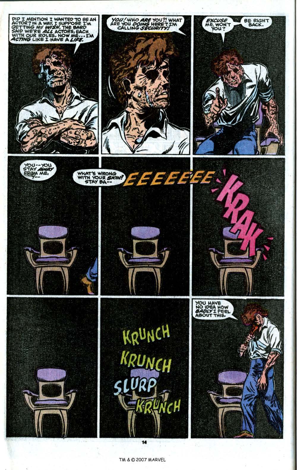 Read online The Incredible Hulk Annual comic -  Issue #16 - 16