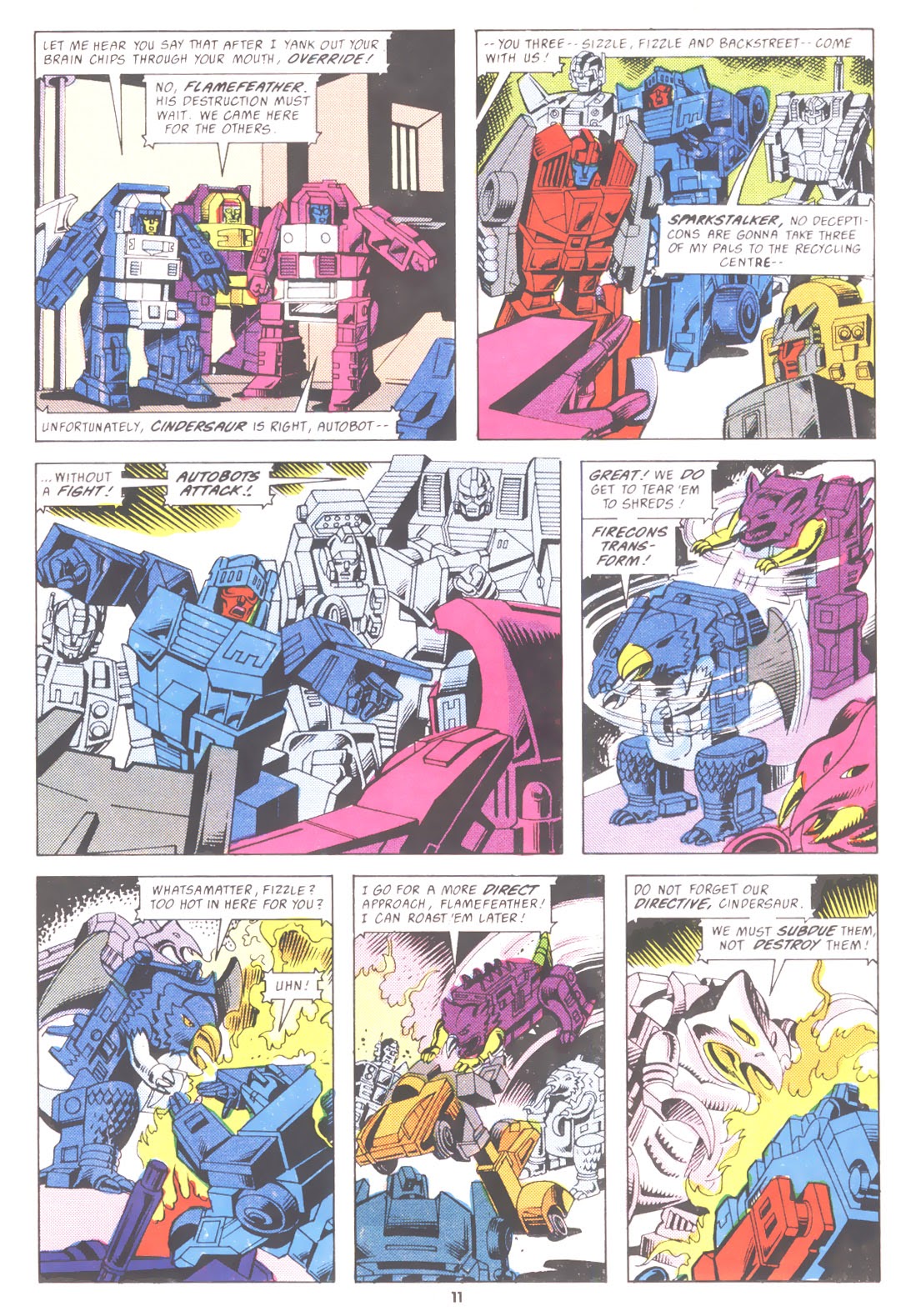 Read online The Transformers (UK) comic -  Issue #192 - 11