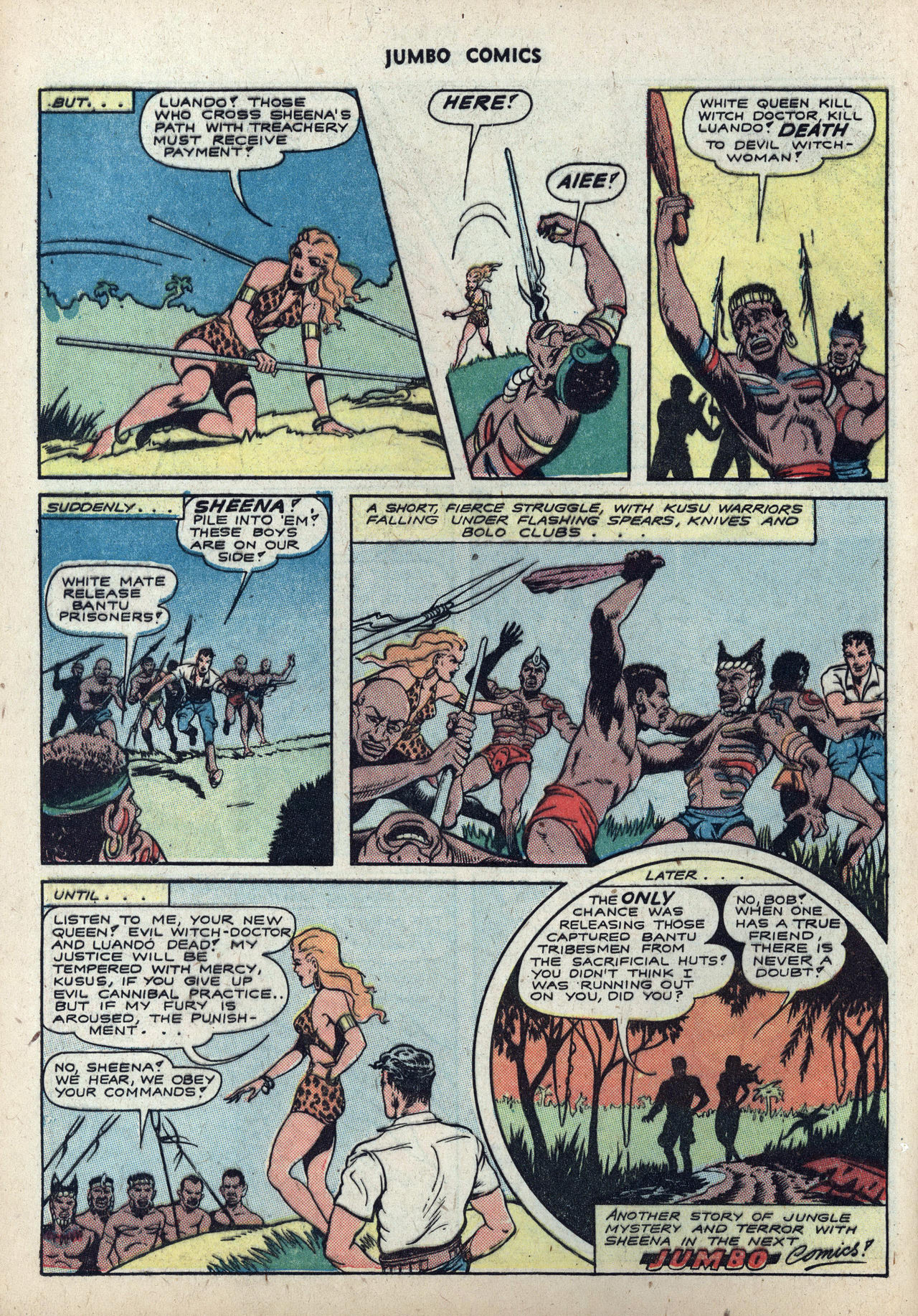 Read online Jumbo Comics comic -  Issue #59 - 14
