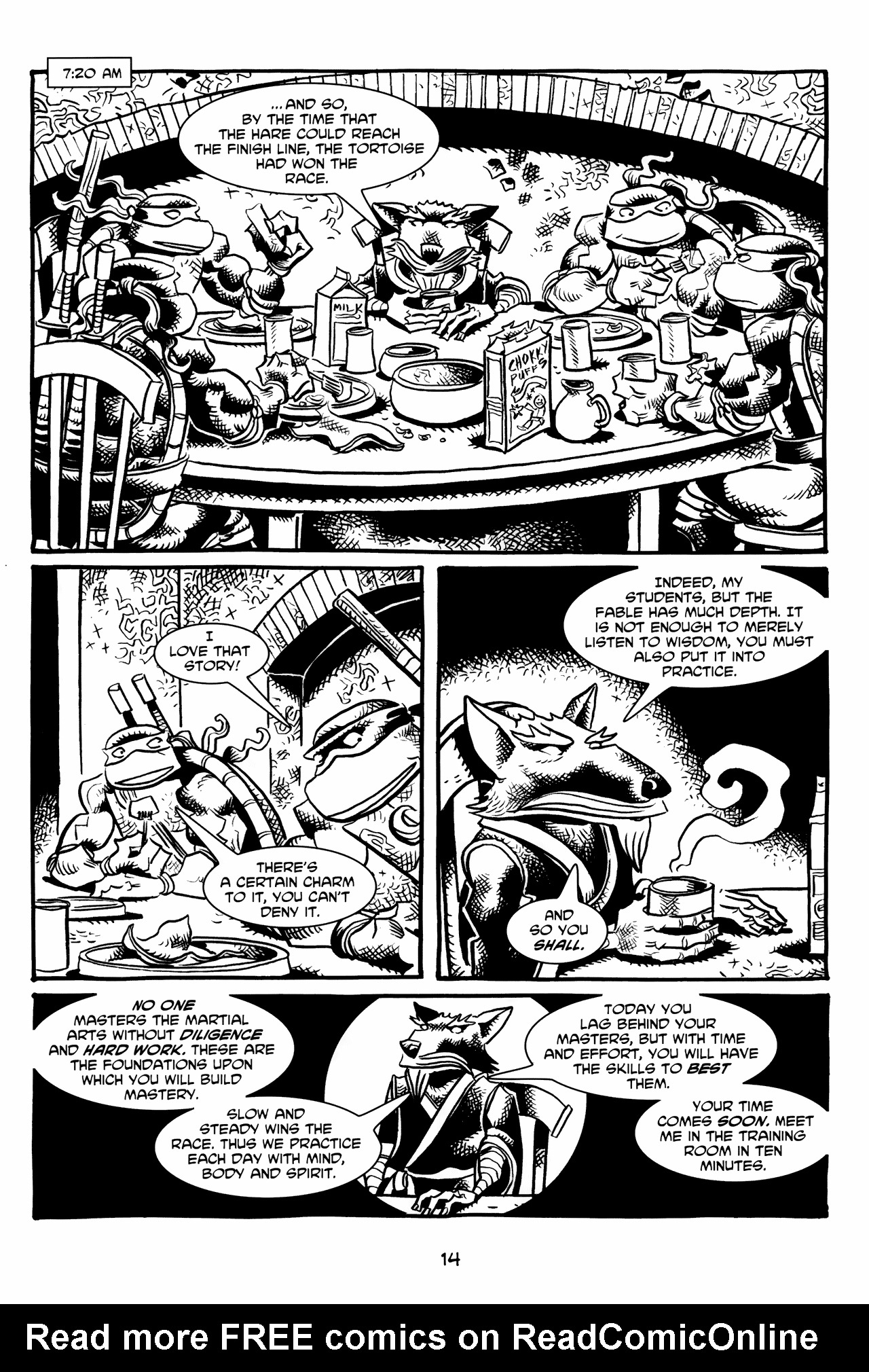 Read online Tales of the TMNT comic -  Issue #55 - 18
