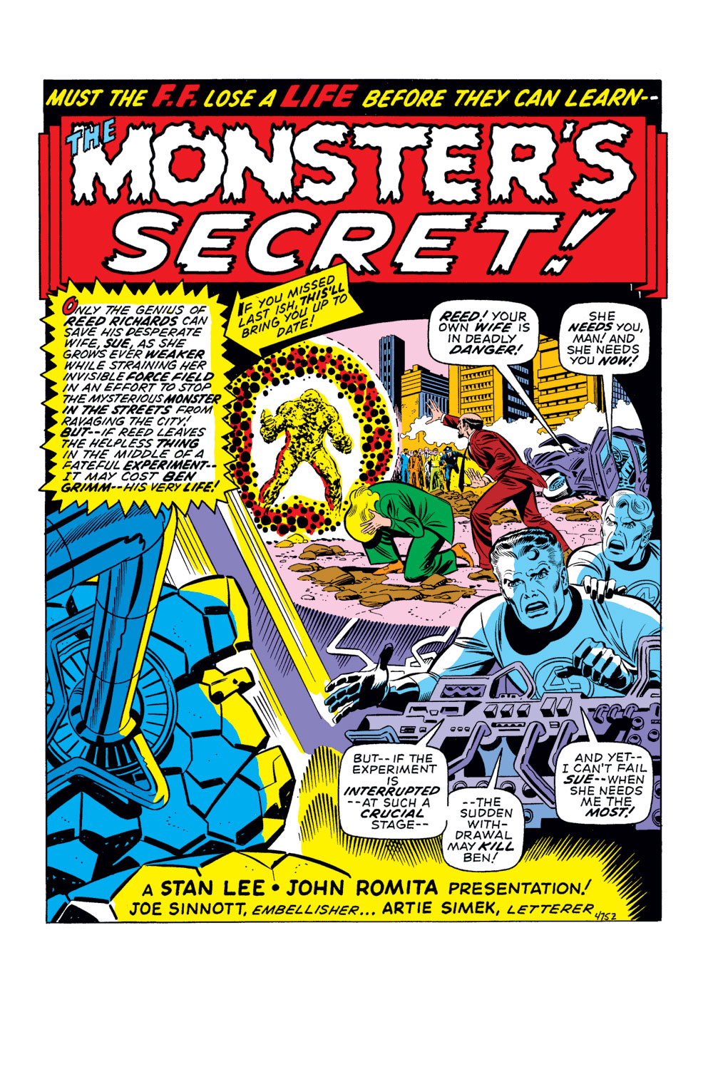 Read online Fantastic Four (1961) comic -  Issue #106 - 2