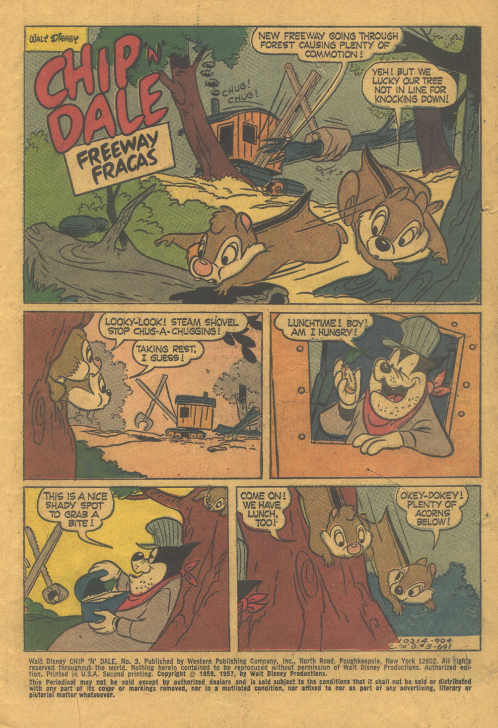 Read online Walt Disney Chip 'n' Dale comic -  Issue #3 - 3
