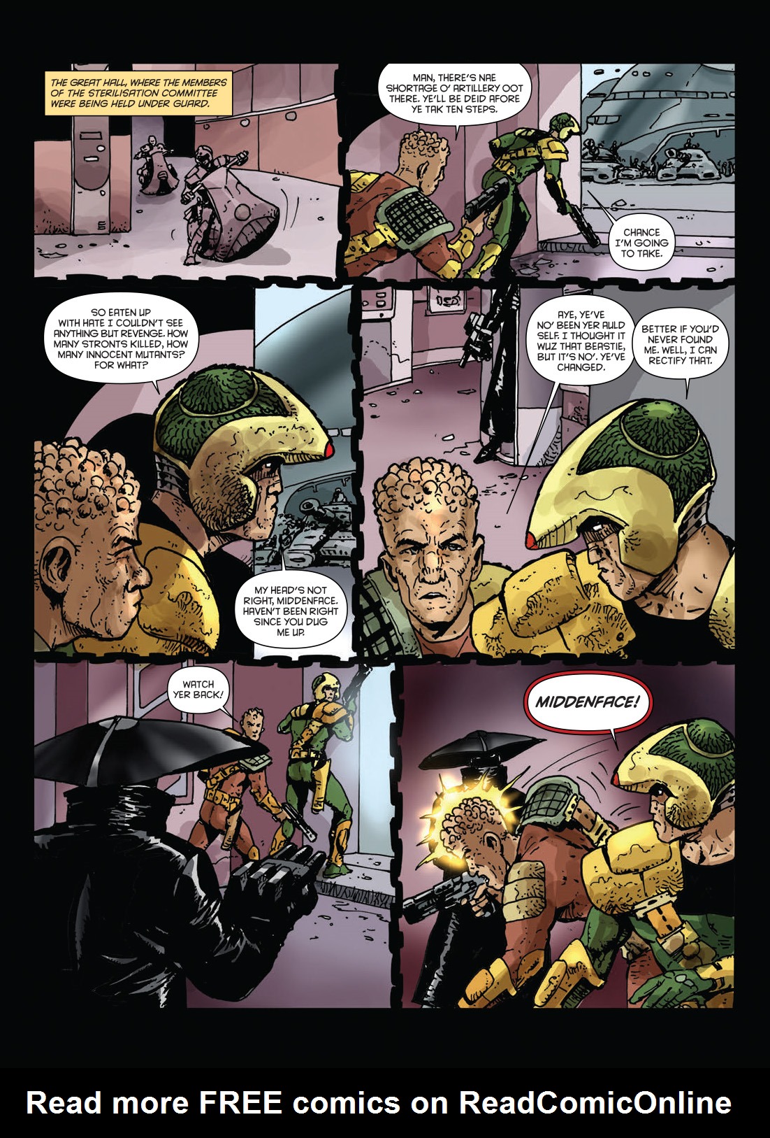 Read online Strontium Dog: The Life and Death of Johnny Alpha: Dogs of War comic -  Issue # TPB - 125