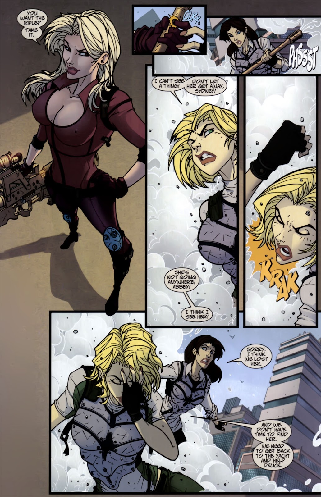 Danger Girl: Body Shots issue 4 - Page 17