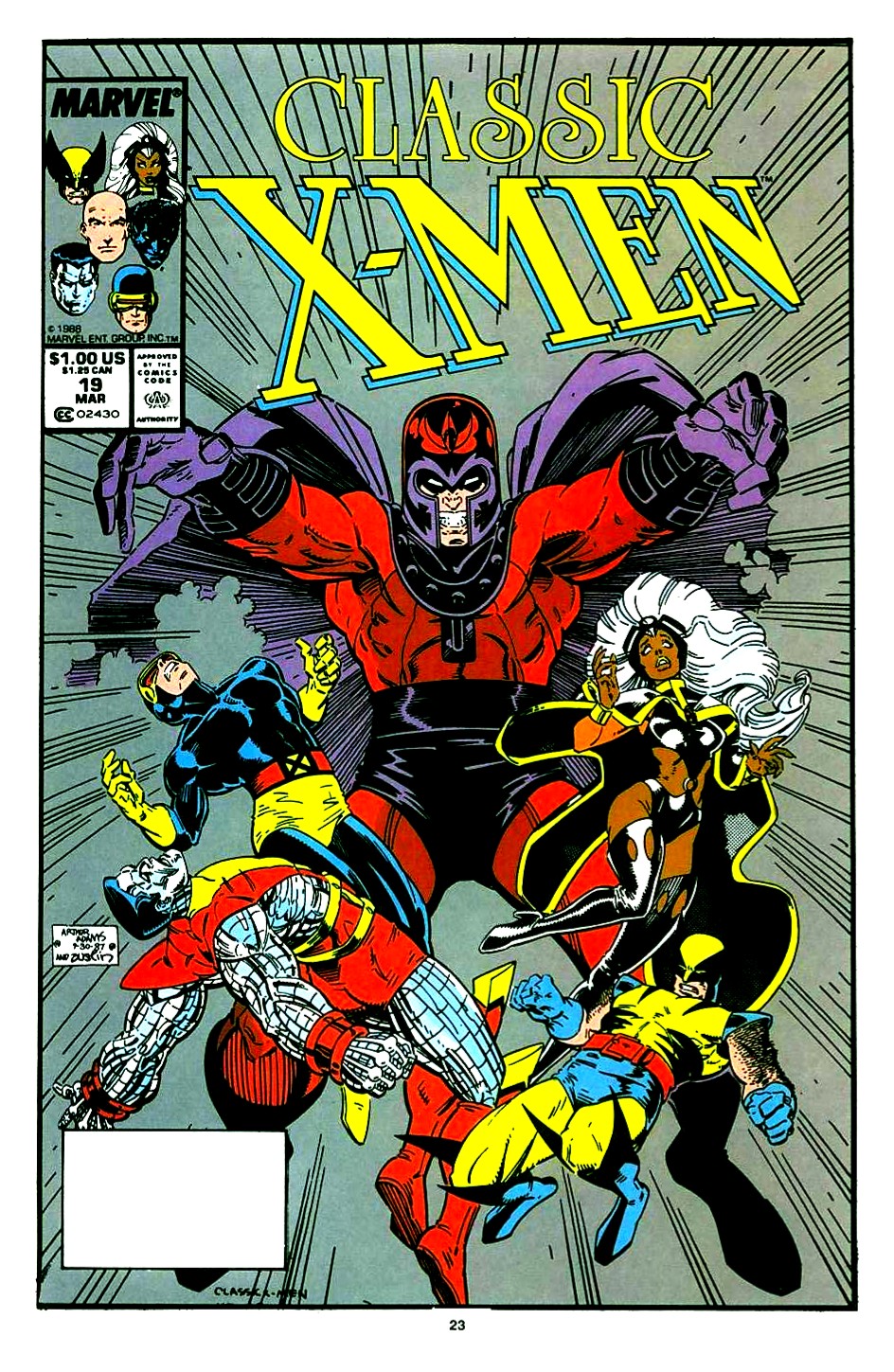 Read online The Official Marvel Index To The X-Men comic -  Issue #6 - 25