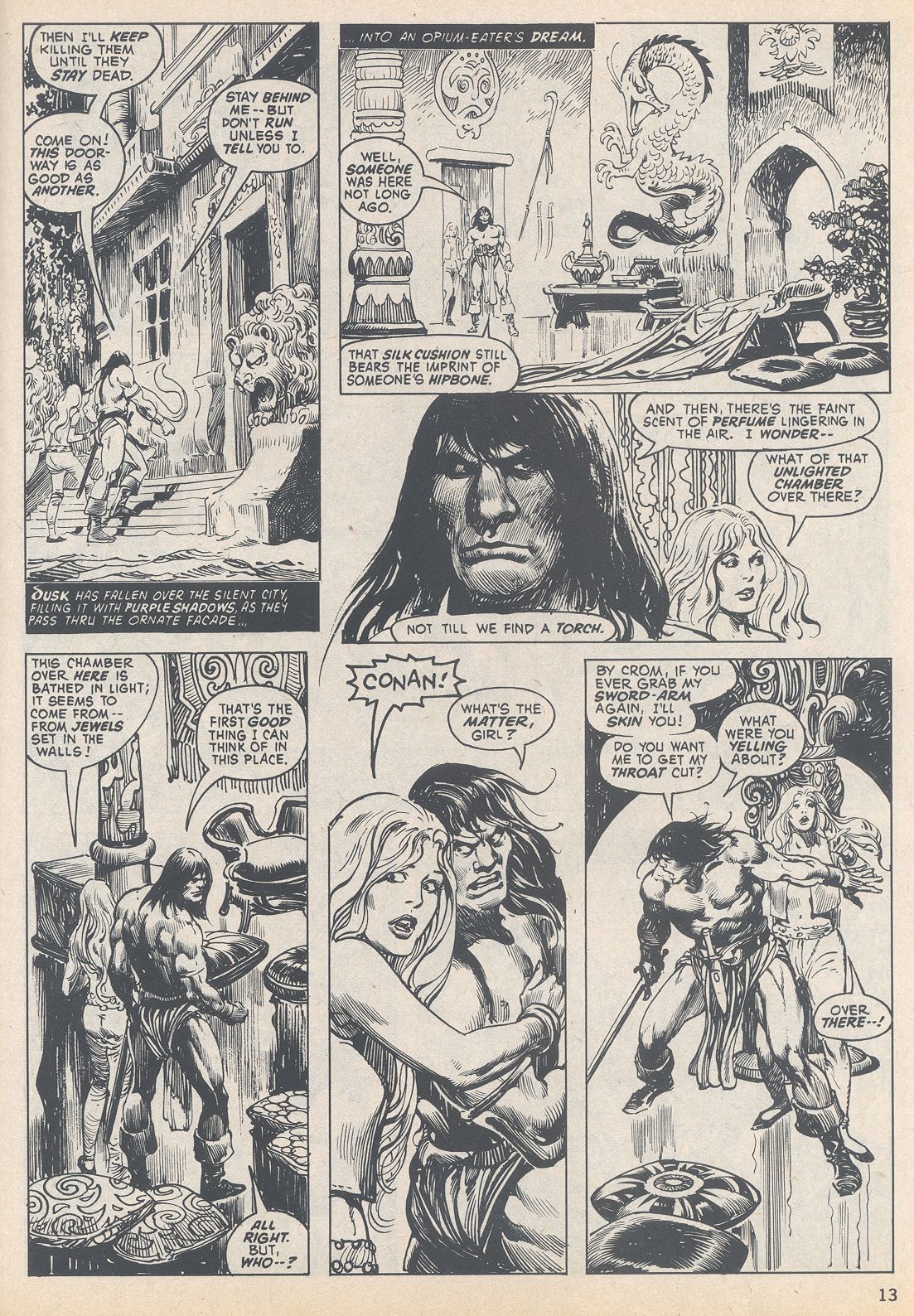 Read online The Savage Sword Of Conan comic -  Issue #20 - 13