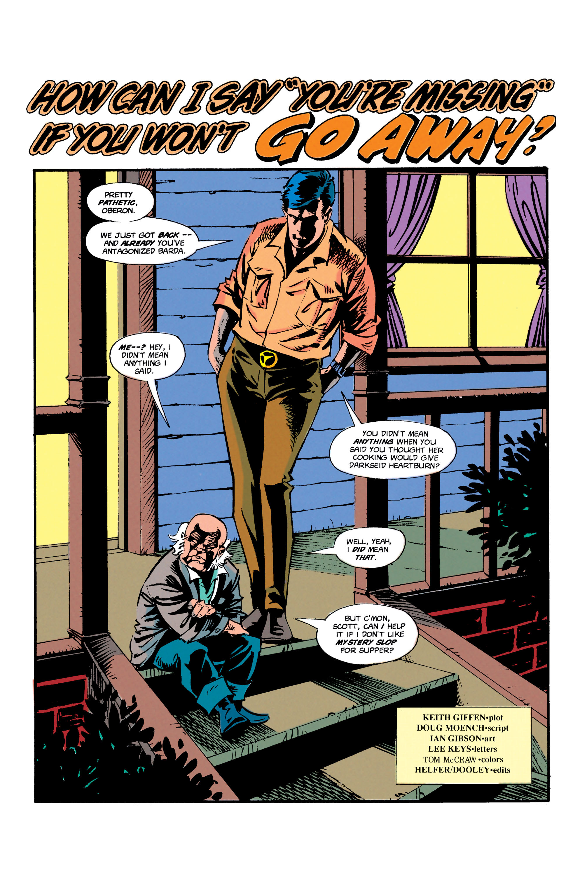 Read online Mister Miracle (1989) comic -  Issue #20 - 2