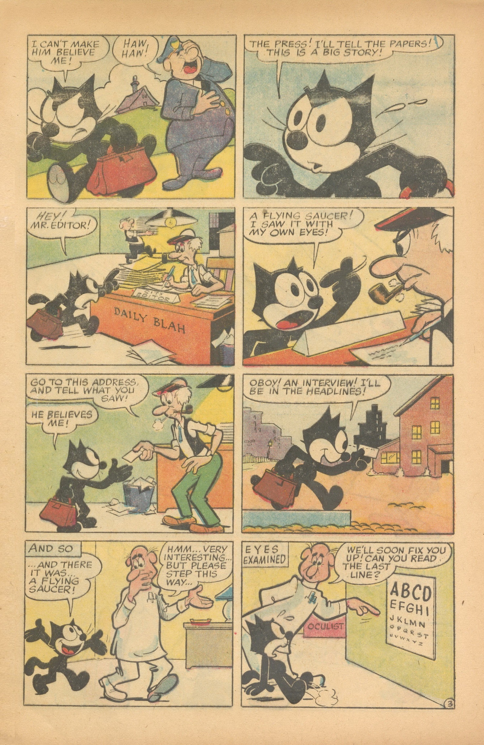 Read online Felix the Cat (1955) comic -  Issue #89 - 7