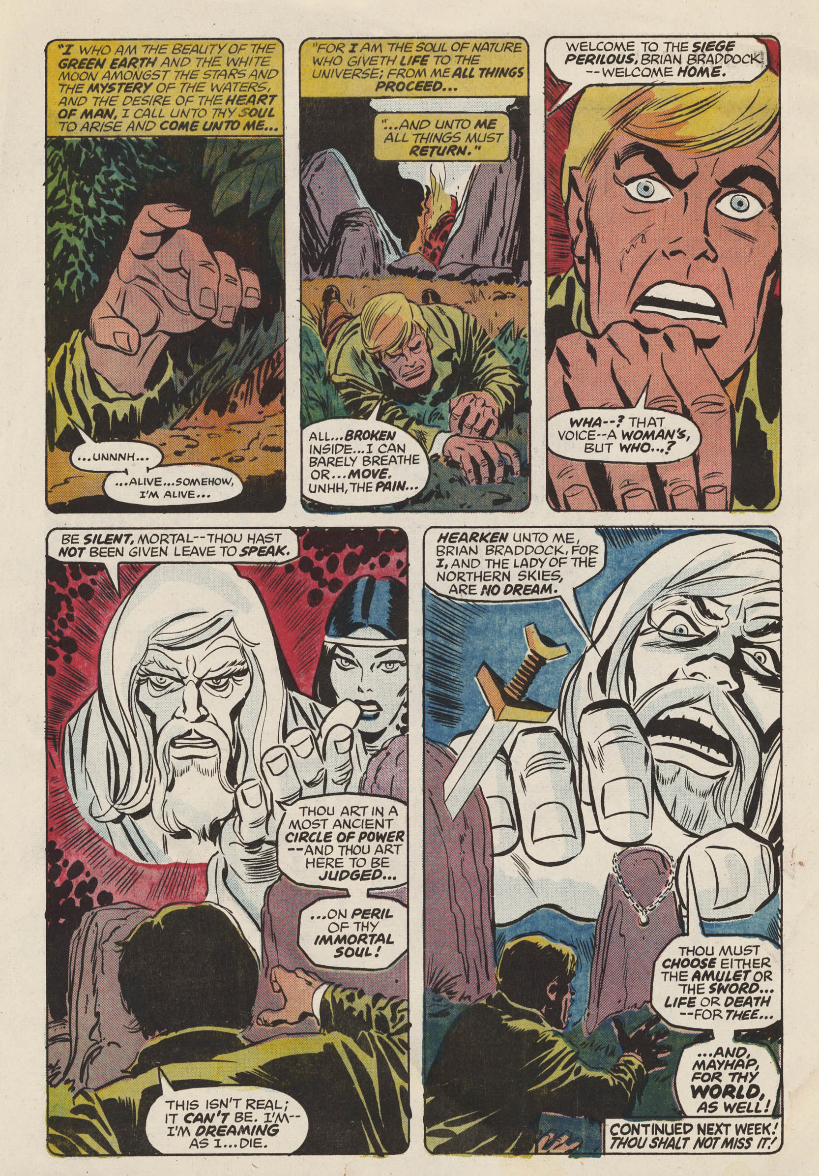 Read online Captain Britain (1976) comic -  Issue #1 - 8