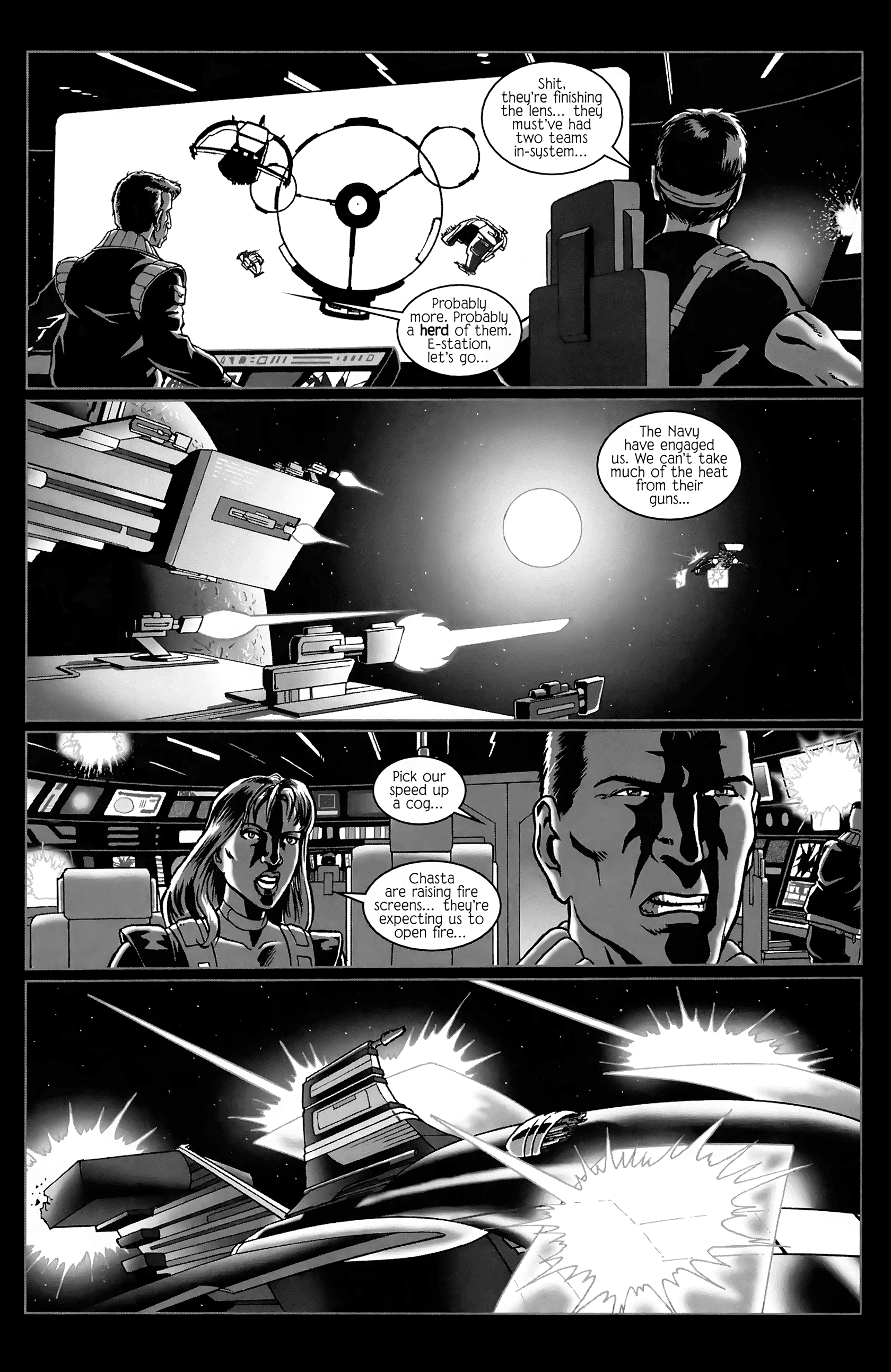 Read online Switchblade Honey comic Issue TPB