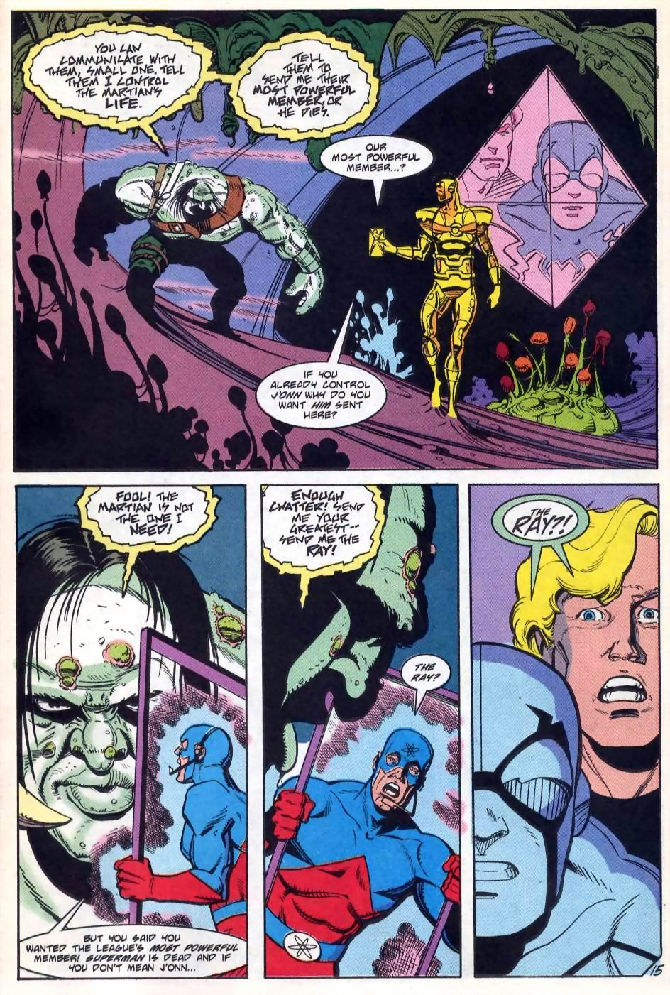 Read online Justice League America comic -  Issue #76 - 16