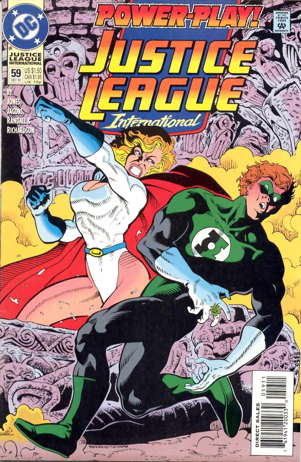 Read online Justice League International (1993) comic -  Issue #59 - 1