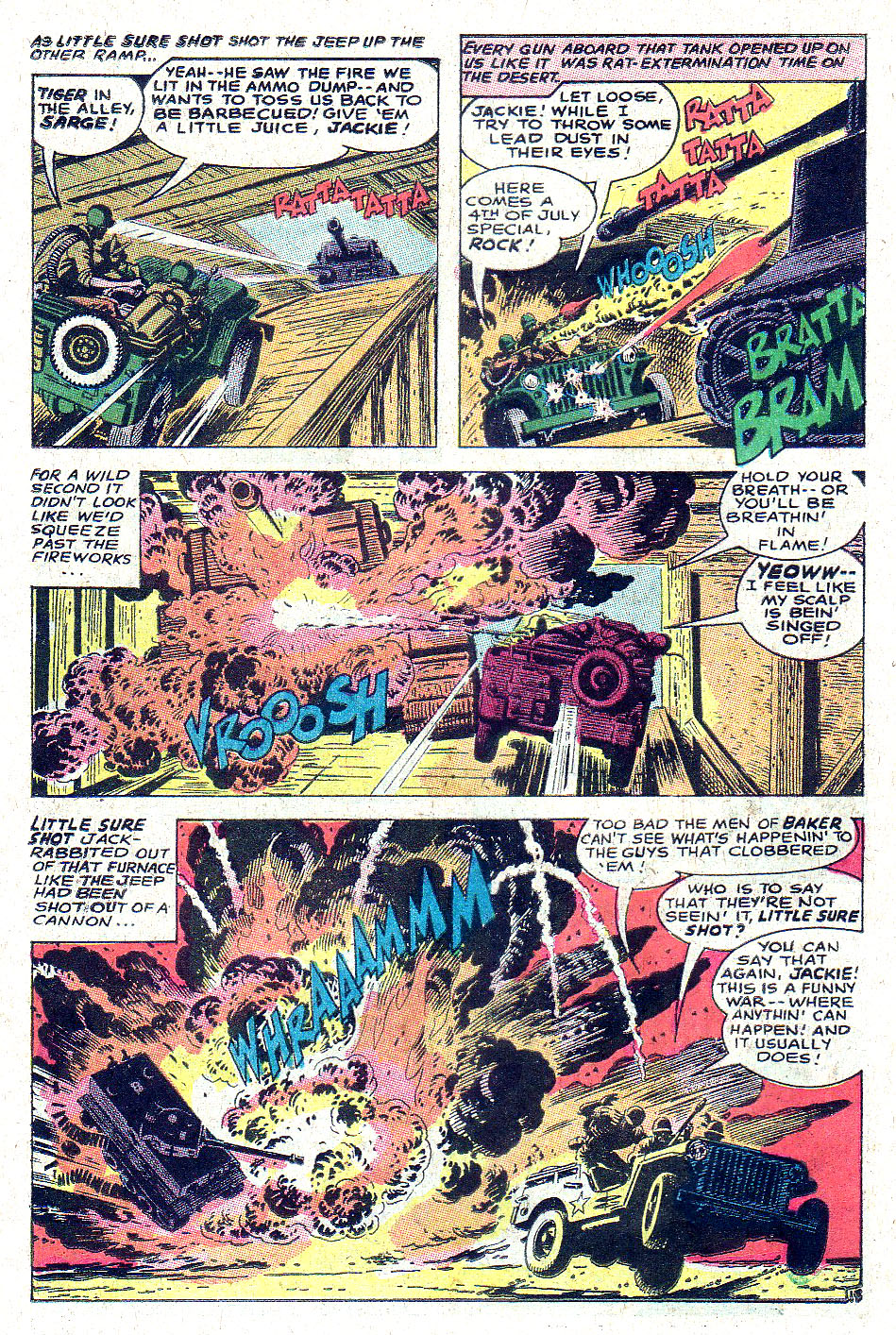 Read online Our Army at War (1952) comic -  Issue #182 - 18