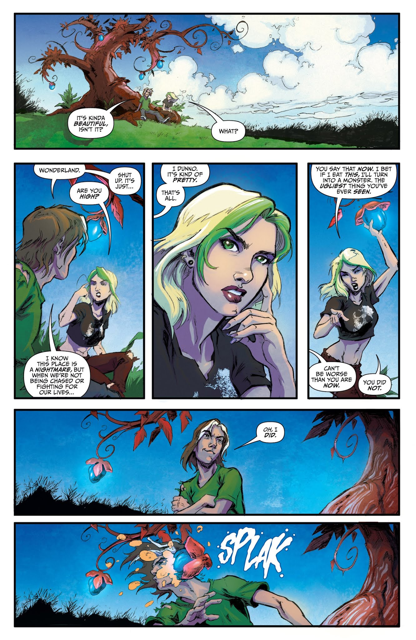 Read online Grimm Fairy Tales presents Wonderland: Through the Looking Glass comic -  Issue #4 - 3