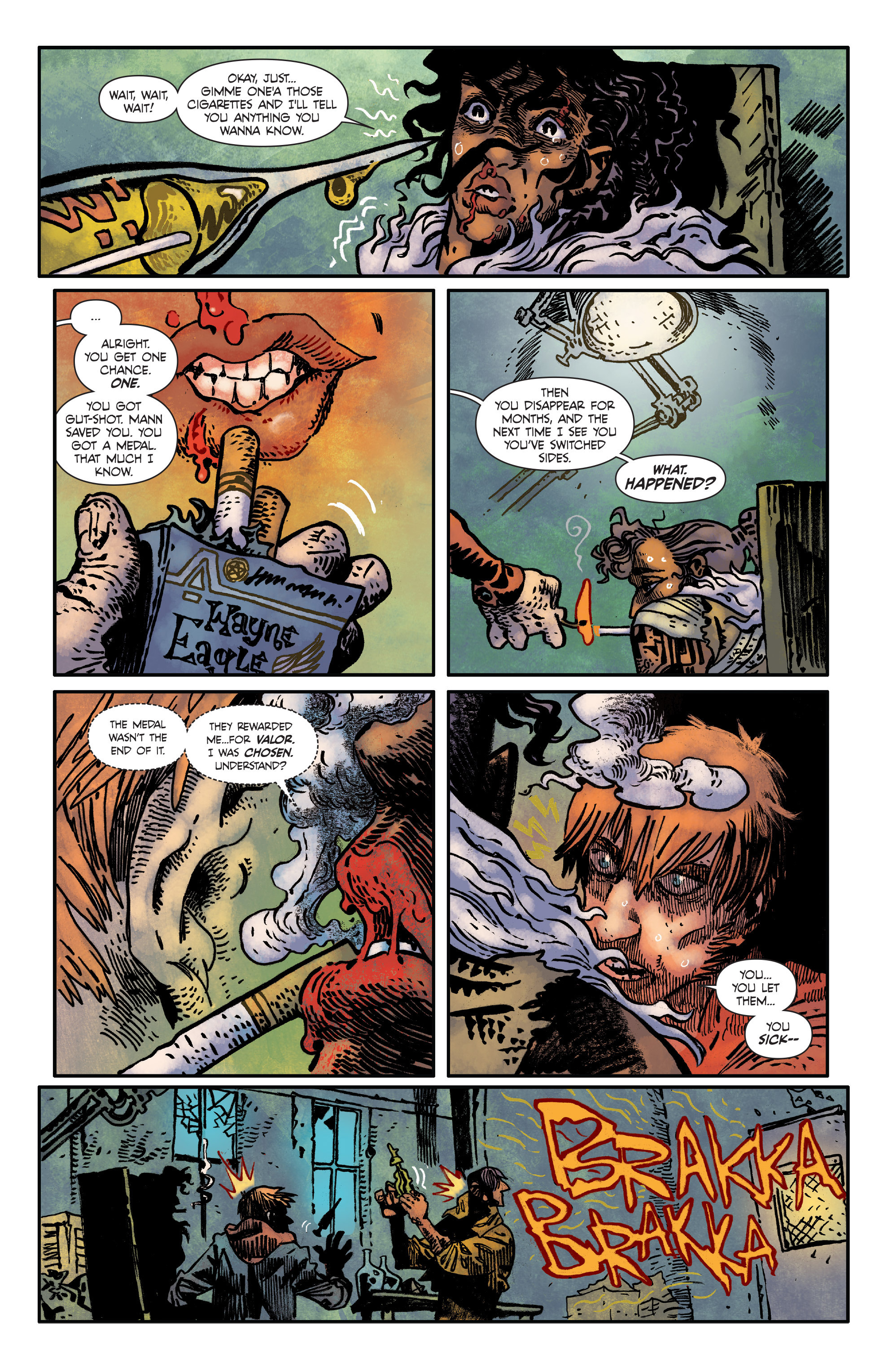 Read online Paknadel & Trakhanov's Turncoat comic -  Issue #4 - 9