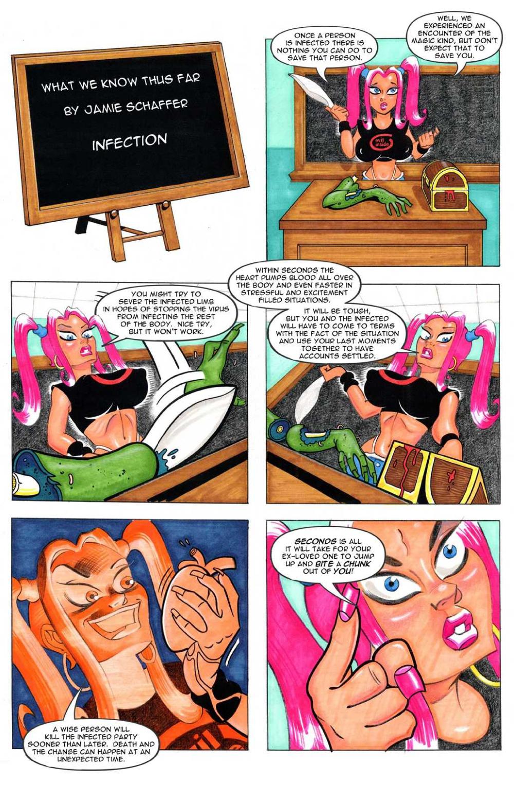 Read online Chaos Campus: Sorority Girls Vs. Zombies comic -  Issue #0 - 6