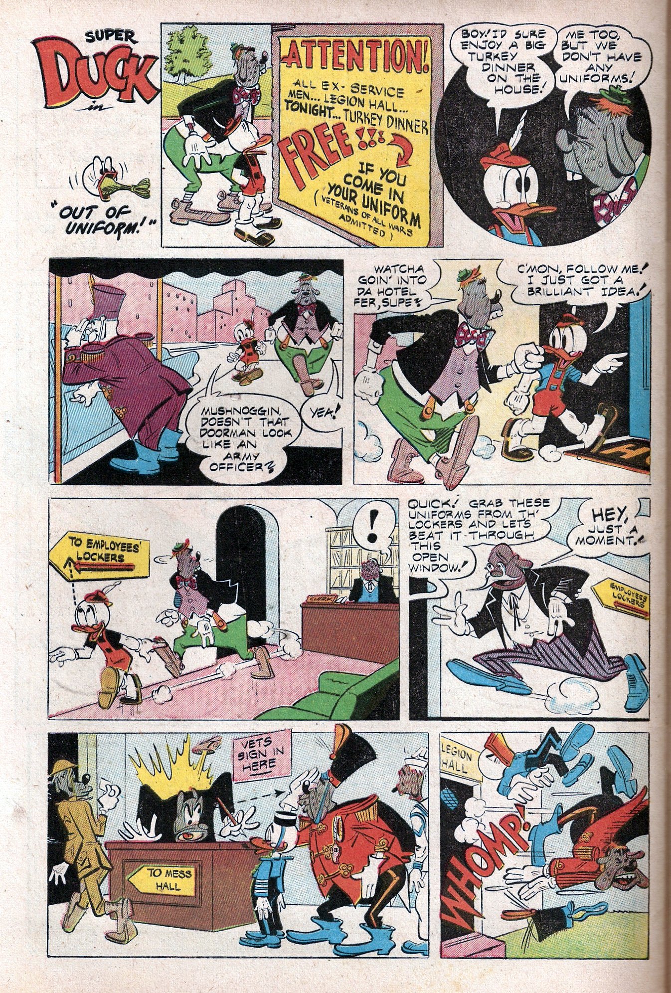Read online Super Duck Comics comic -  Issue #57 - 32