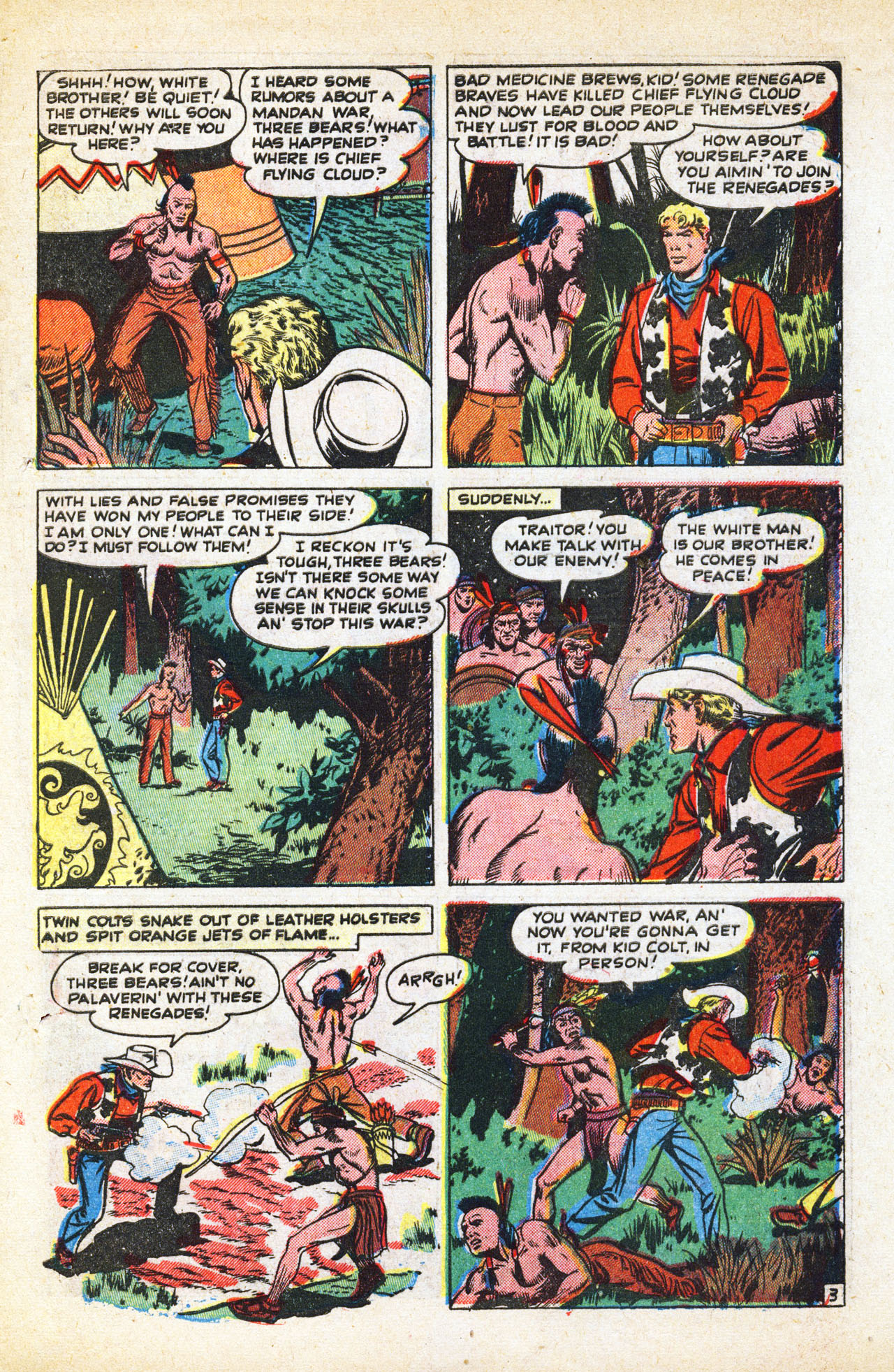 Read online Kid Colt Outlaw comic -  Issue #13 - 5