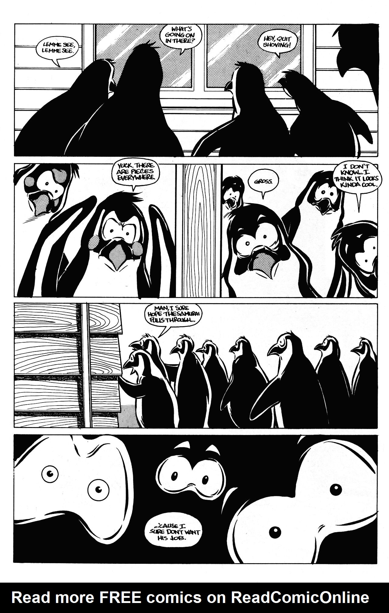 Read online Samurai Penguin comic -  Issue #6 - 21