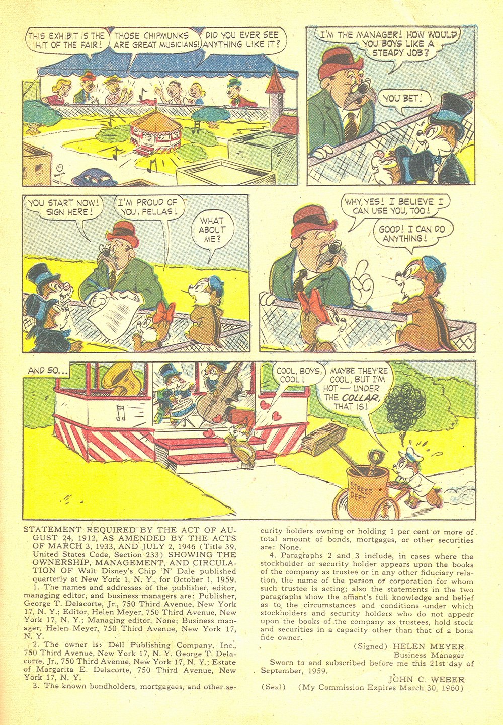 Read online Walt Disney's Chip 'N' Dale comic -  Issue #21 - 33