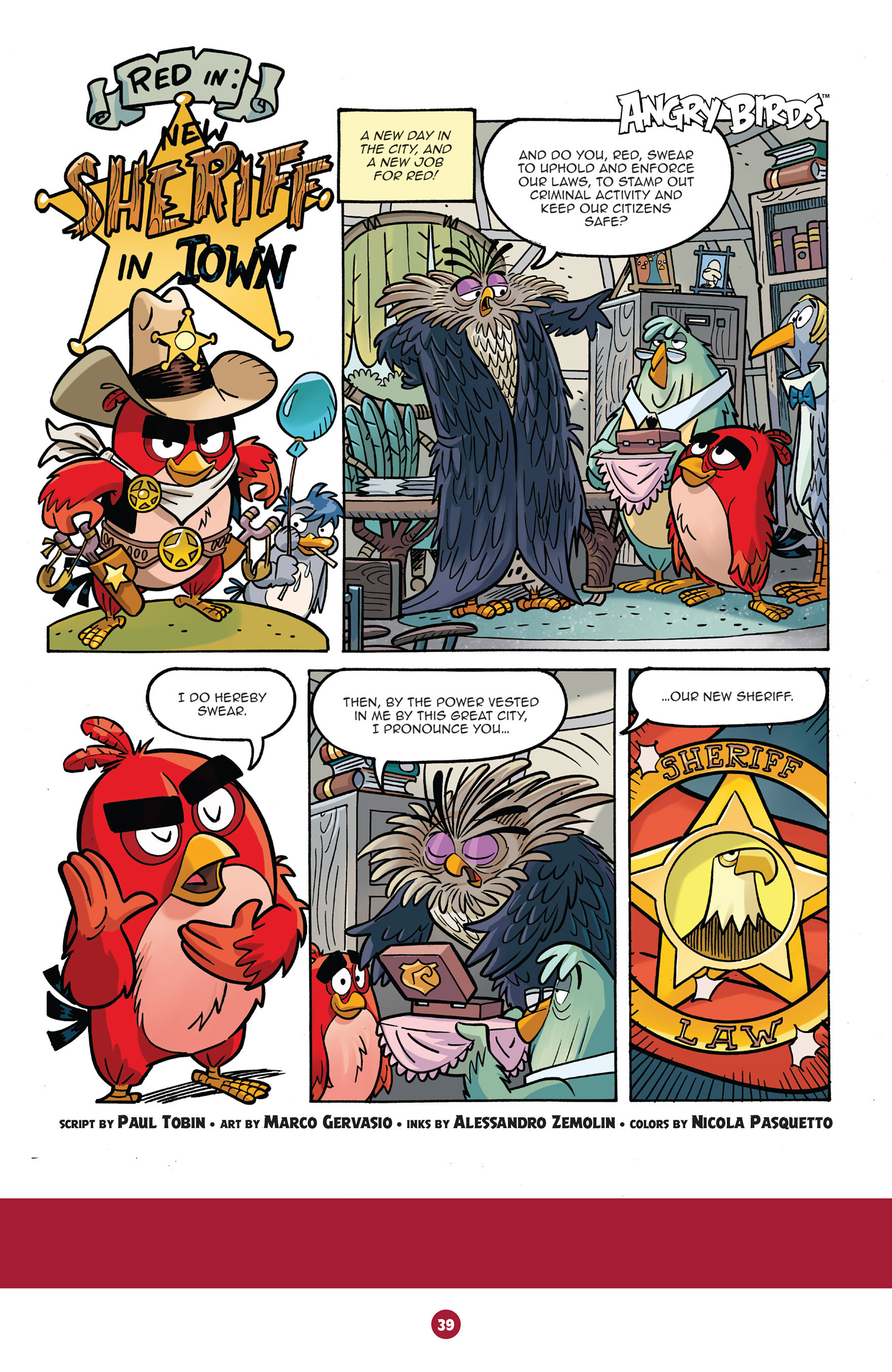 Read online Angry Birds: Big Movie Eggstravaganza comic -  Issue # Full - 42