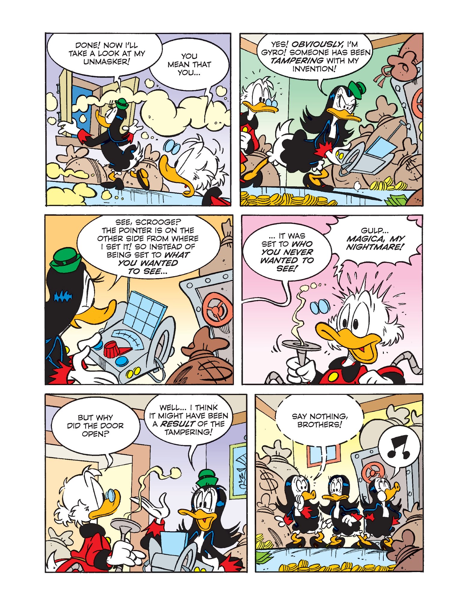 Read online Scrooge McDuck and the Very Special Halloween comic -  Issue # Full - 12