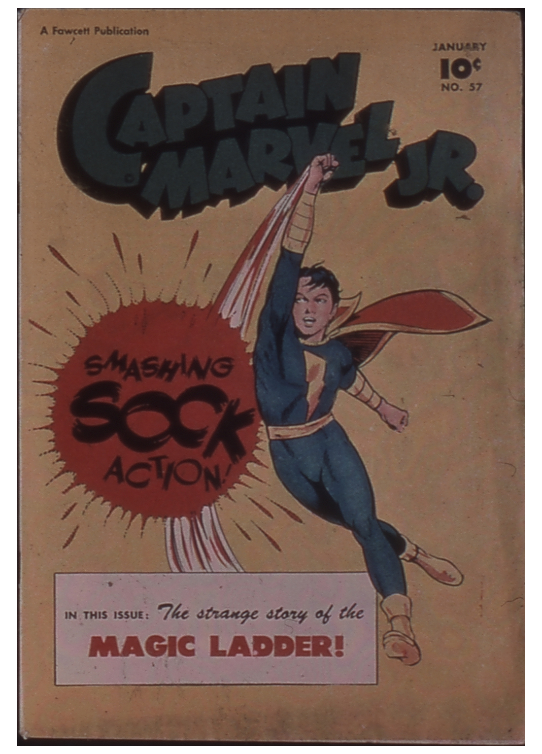 Read online Captain Marvel, Jr. comic -  Issue #57 - 1