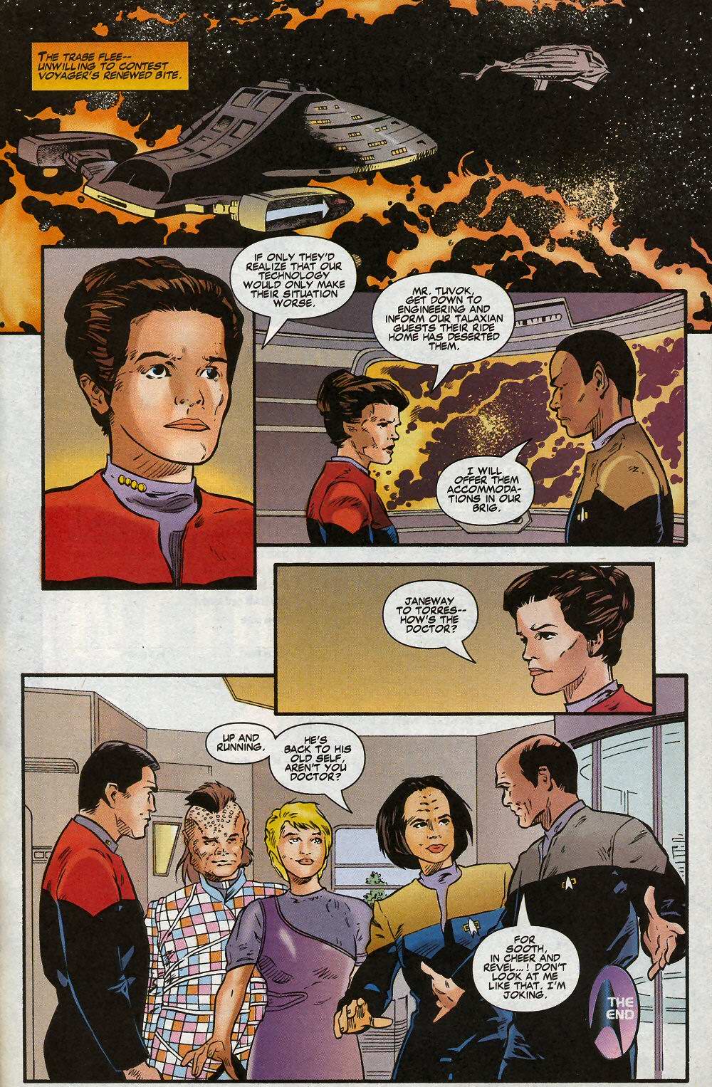 Read online Star Trek: Voyager comic -  Issue #3 - 24