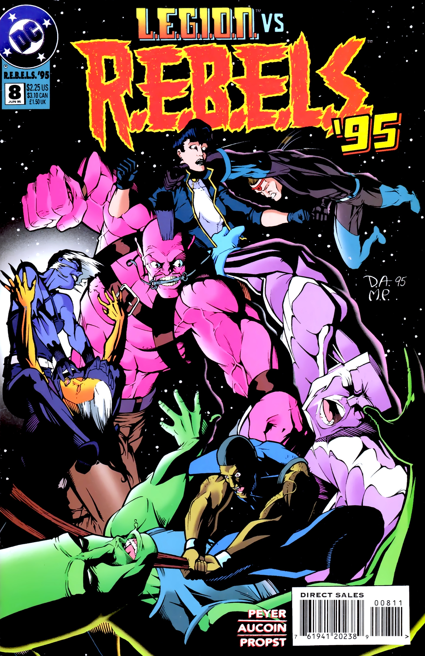 Read online R.E.B.E.L.S. '94 comic -  Issue #8 - 1