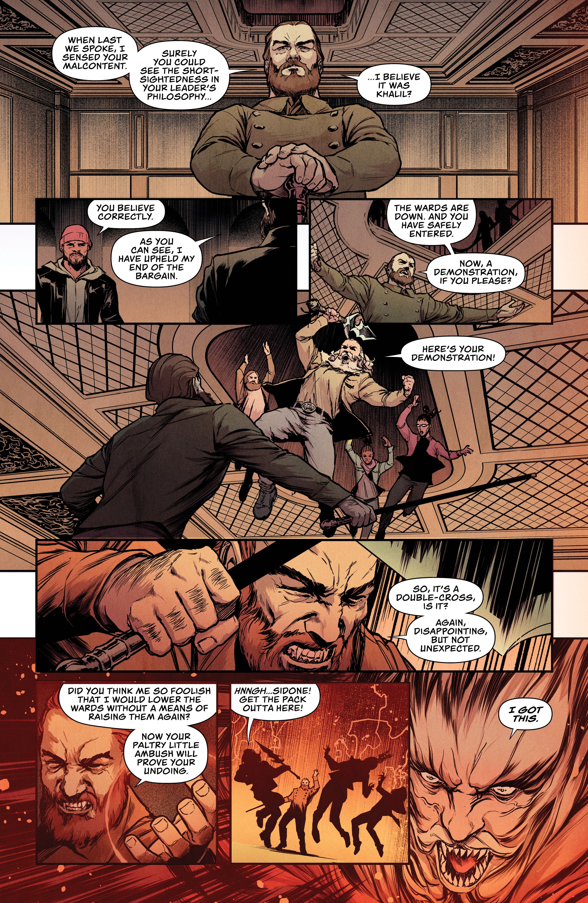 Read online World of Darkness: Crimson Thaw comic -  Issue #3 - 17