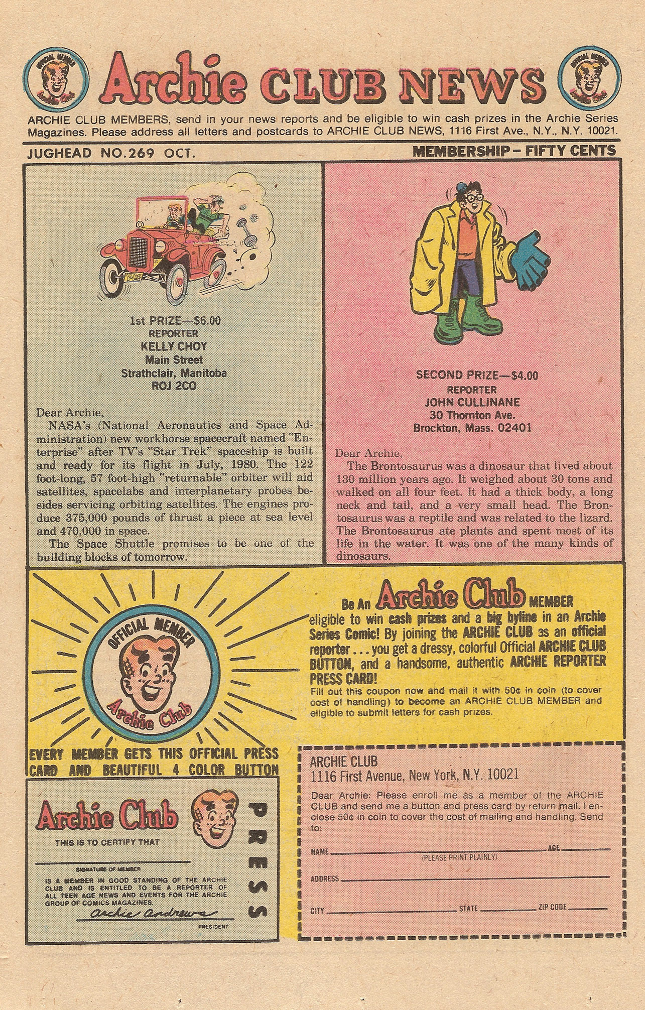 Read online Jughead (1965) comic -  Issue #269 - 26