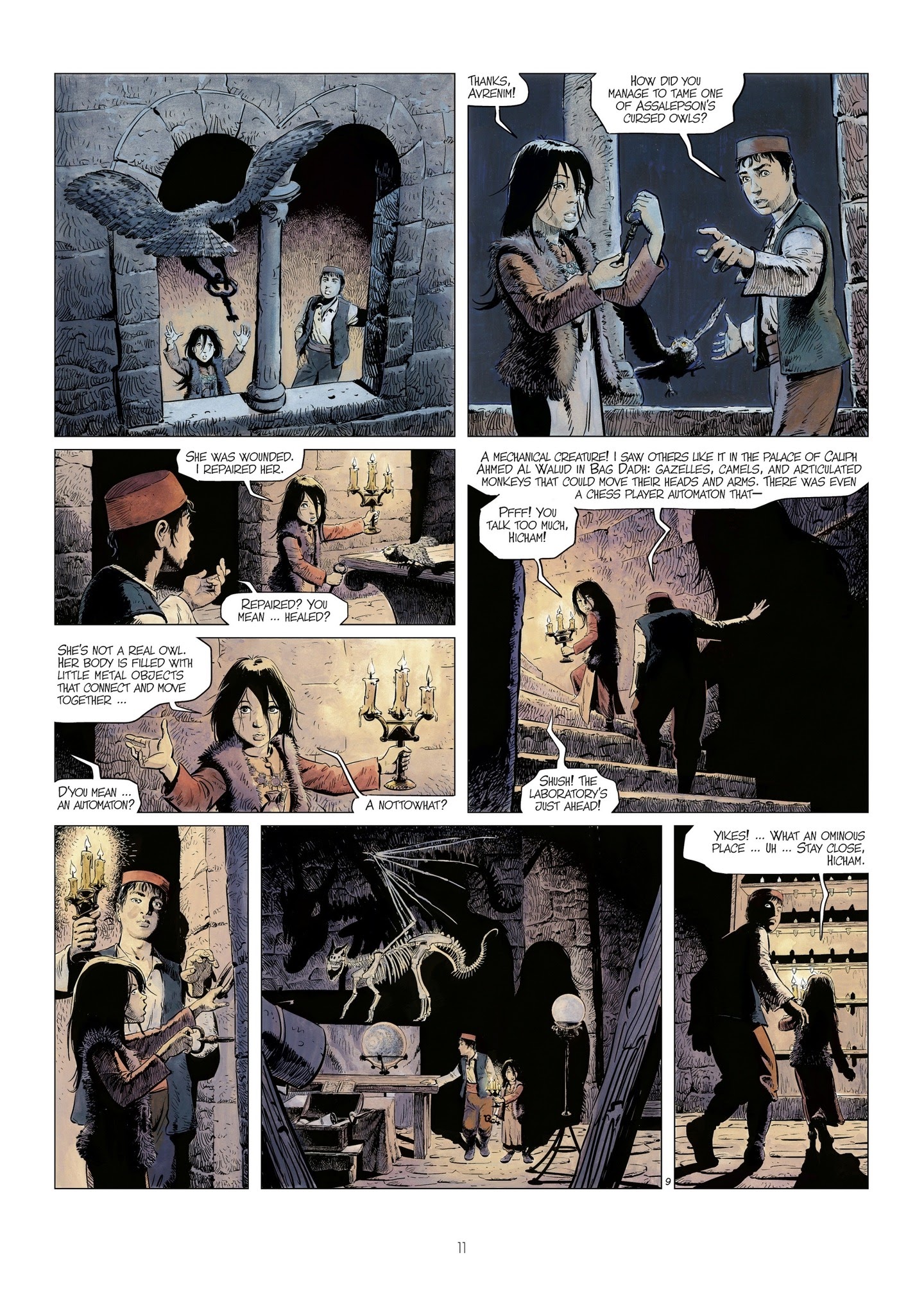 Read online The World of Thorgal: Wolfcub comic -  Issue #2 - 13