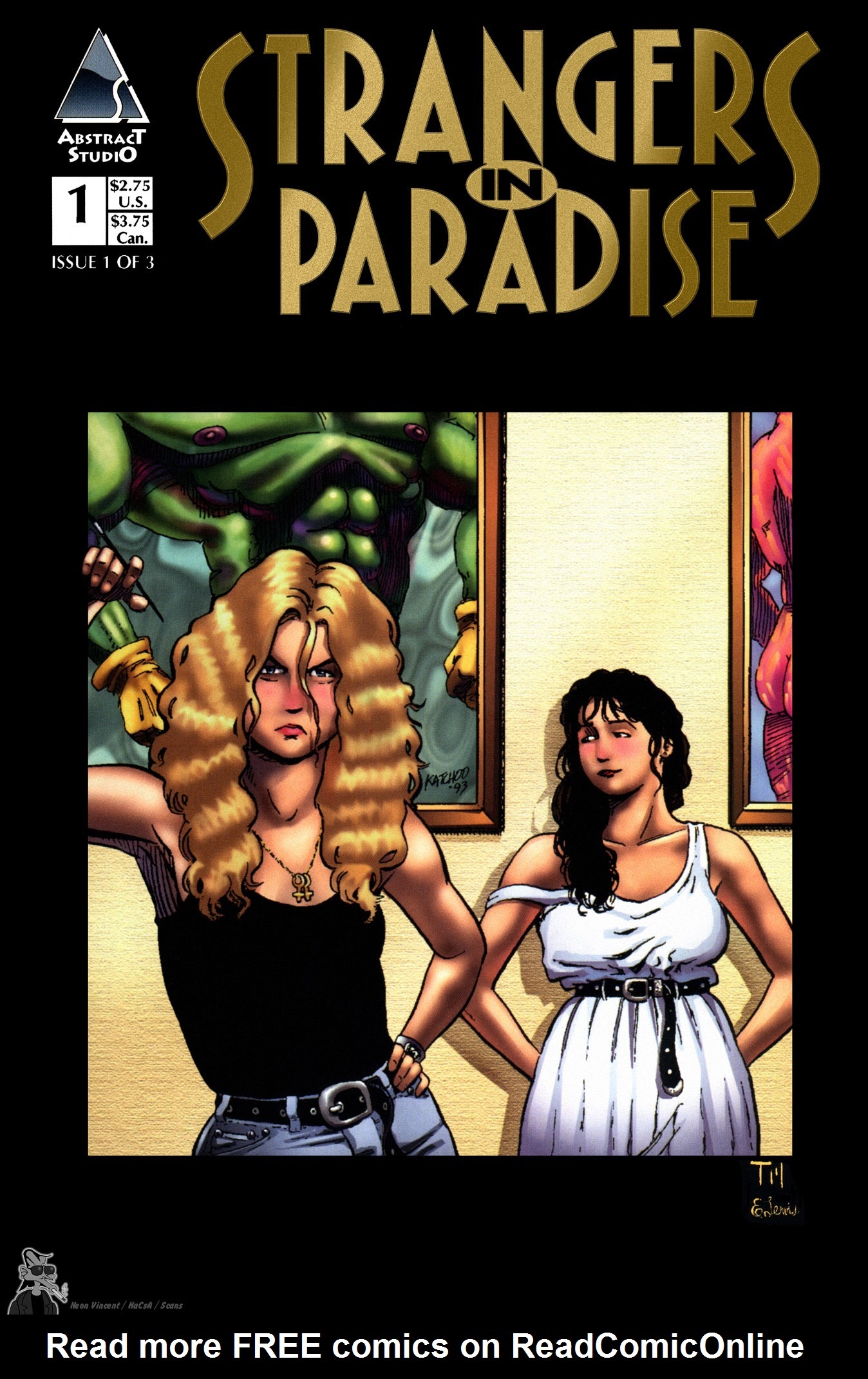 Read online Strangers in Paradise (1993) comic -  Issue #1 - 1