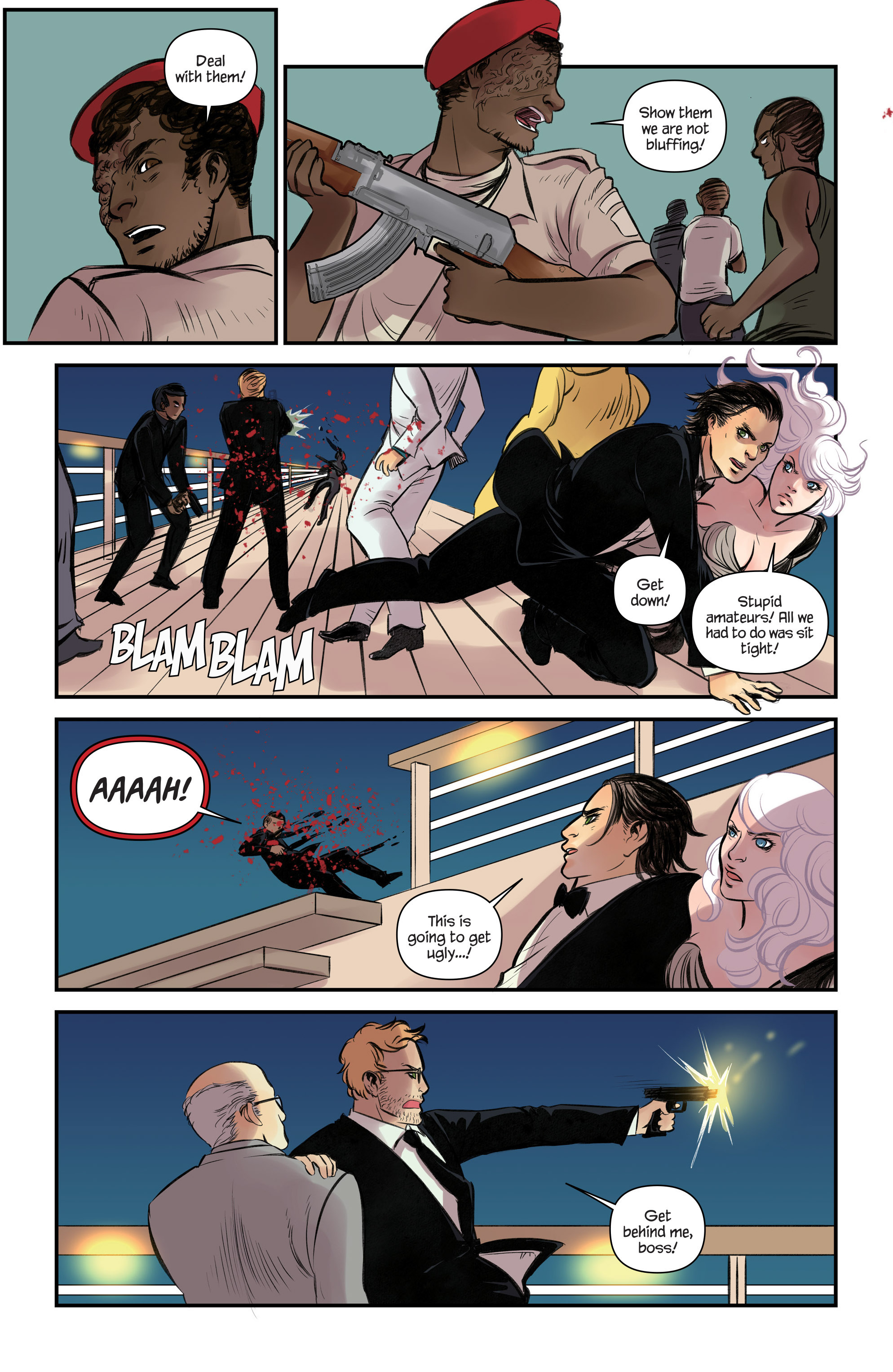 Read online Codename Baboushka comic -  Issue #2 - 16