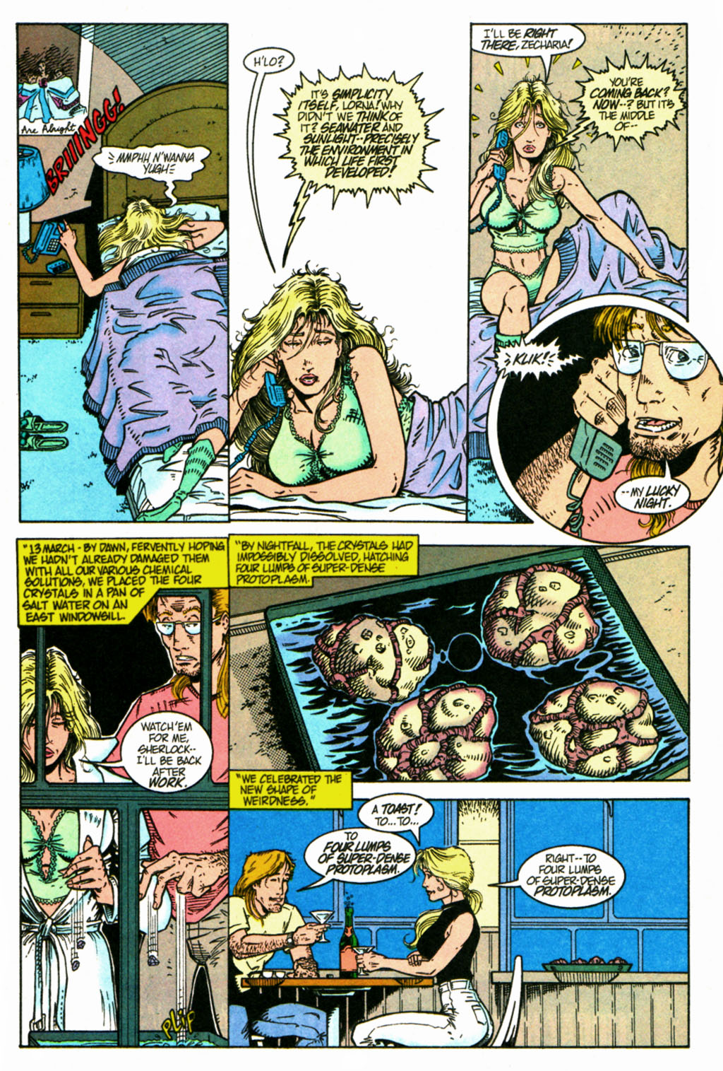 Read online Xenobrood comic -  Issue #0 - 16