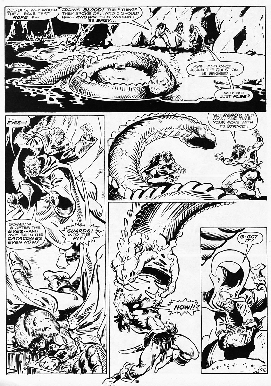 Read online The Savage Sword Of Conan comic -  Issue #180 - 48