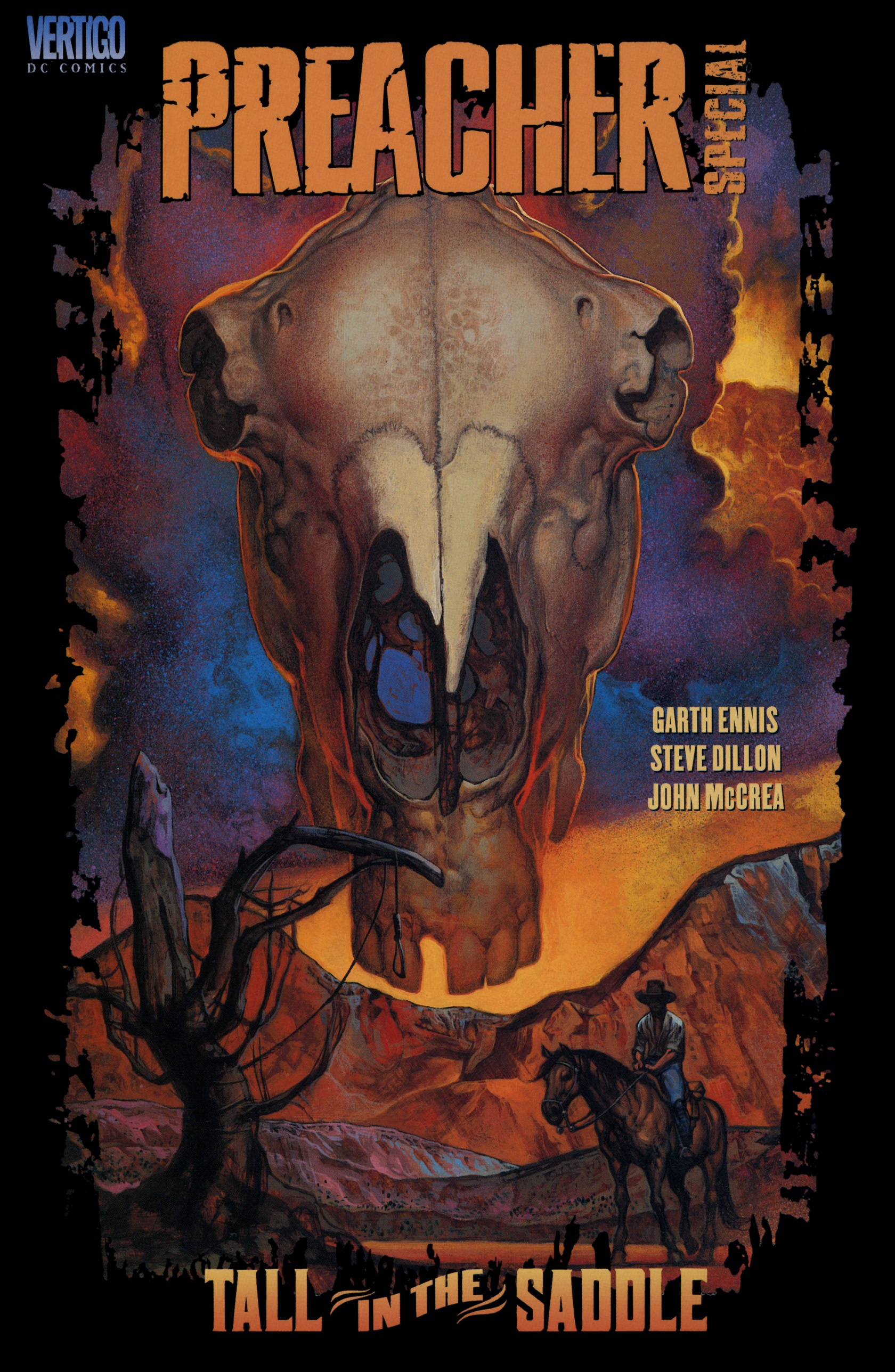 Read online Preacher: Tall in the Saddle comic -  Issue # Full - 1