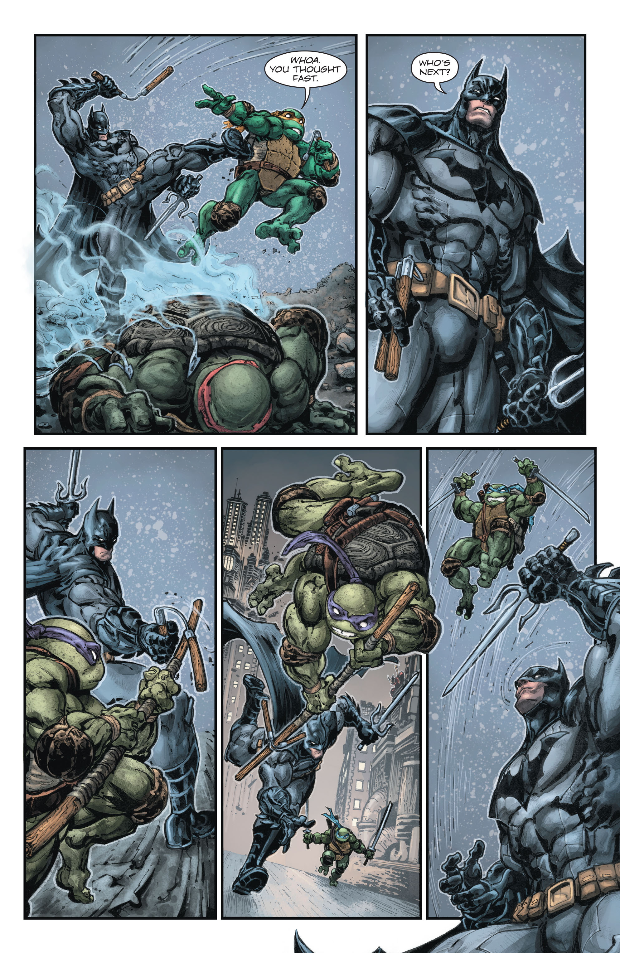 Read online Batman/Teenage Mutant Ninja Turtles comic -  Issue #2 - 8