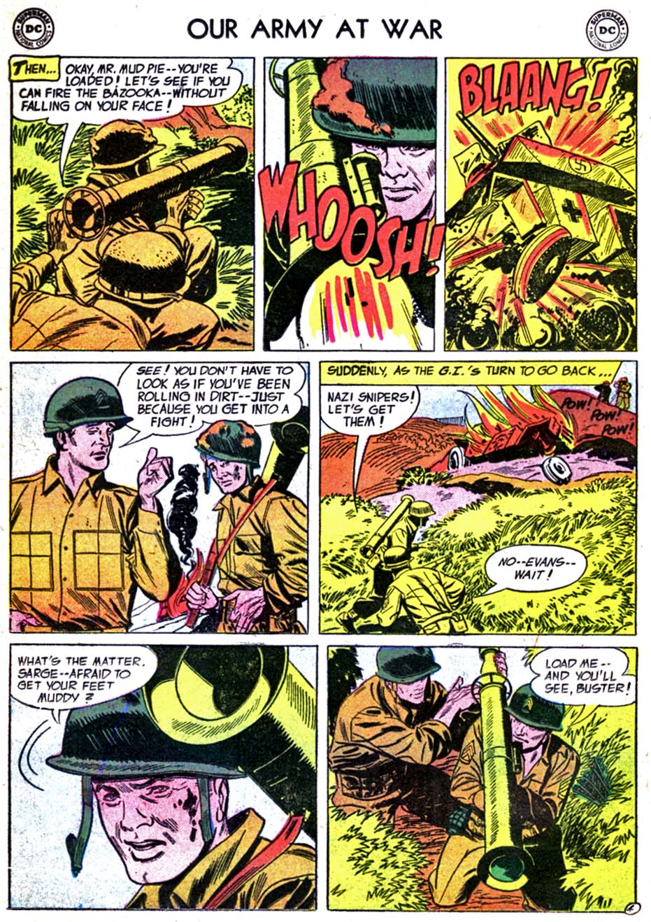 Read online Our Army at War (1952) comic -  Issue #39 - 22