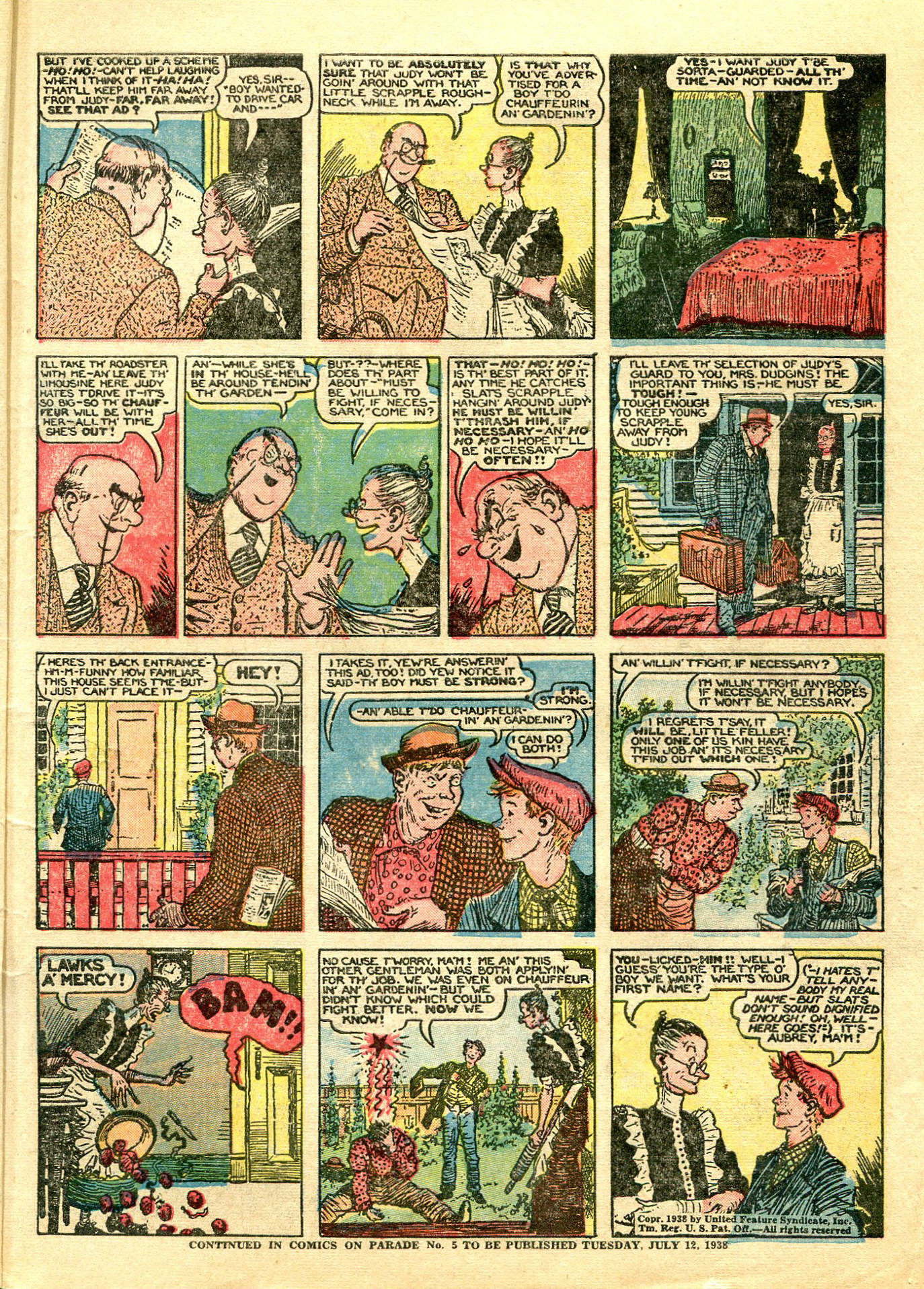 Read online Comics on Parade comic -  Issue #4 - 7