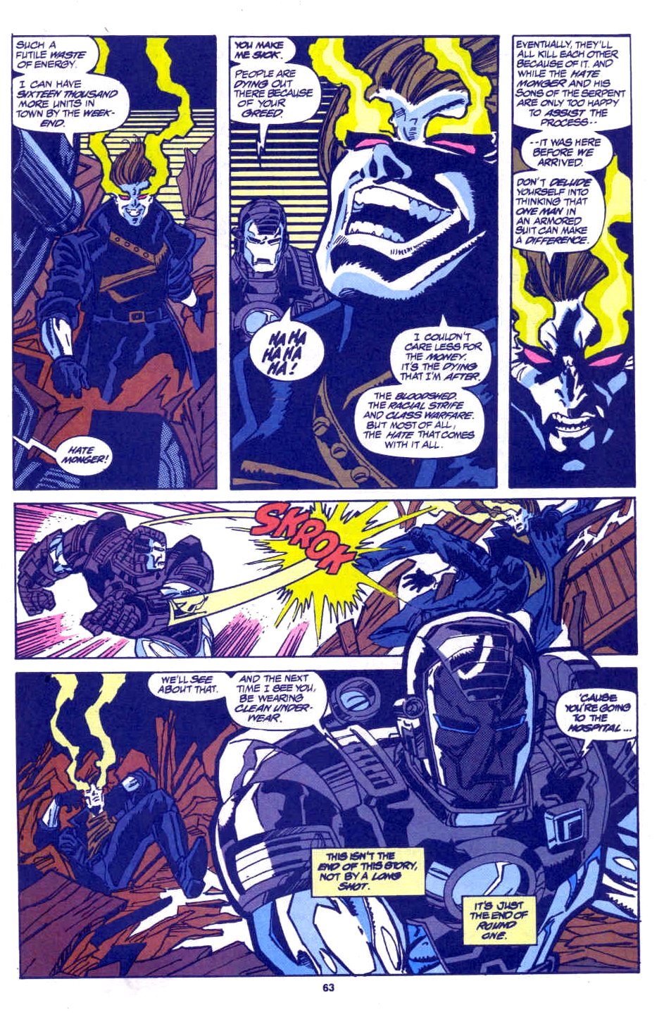 Read online Avengers West Coast (1989) comic -  Issue #100 - 56