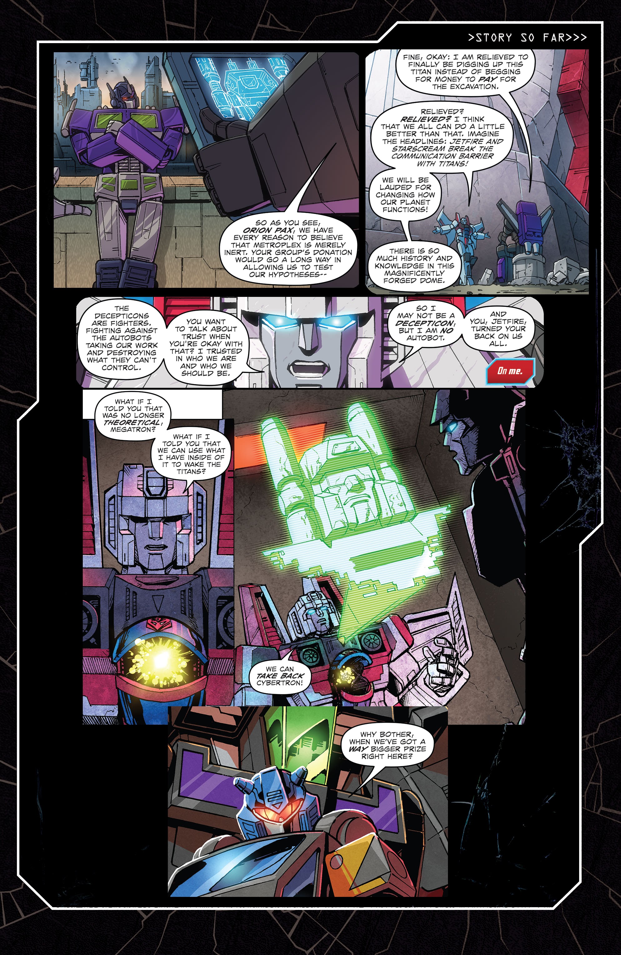 Read online Transformers: Shattered Glass comic -  Issue #4 - 4