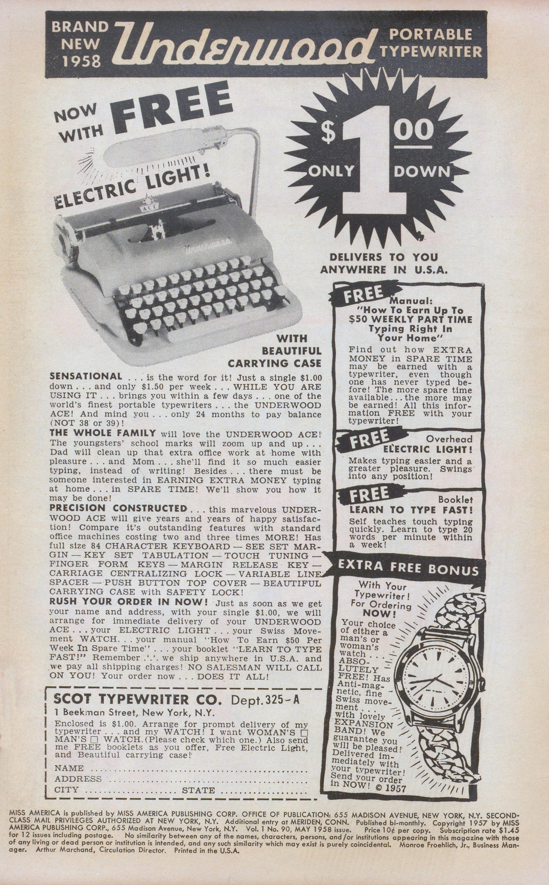 Read online Miss America comic -  Issue #90 - 2