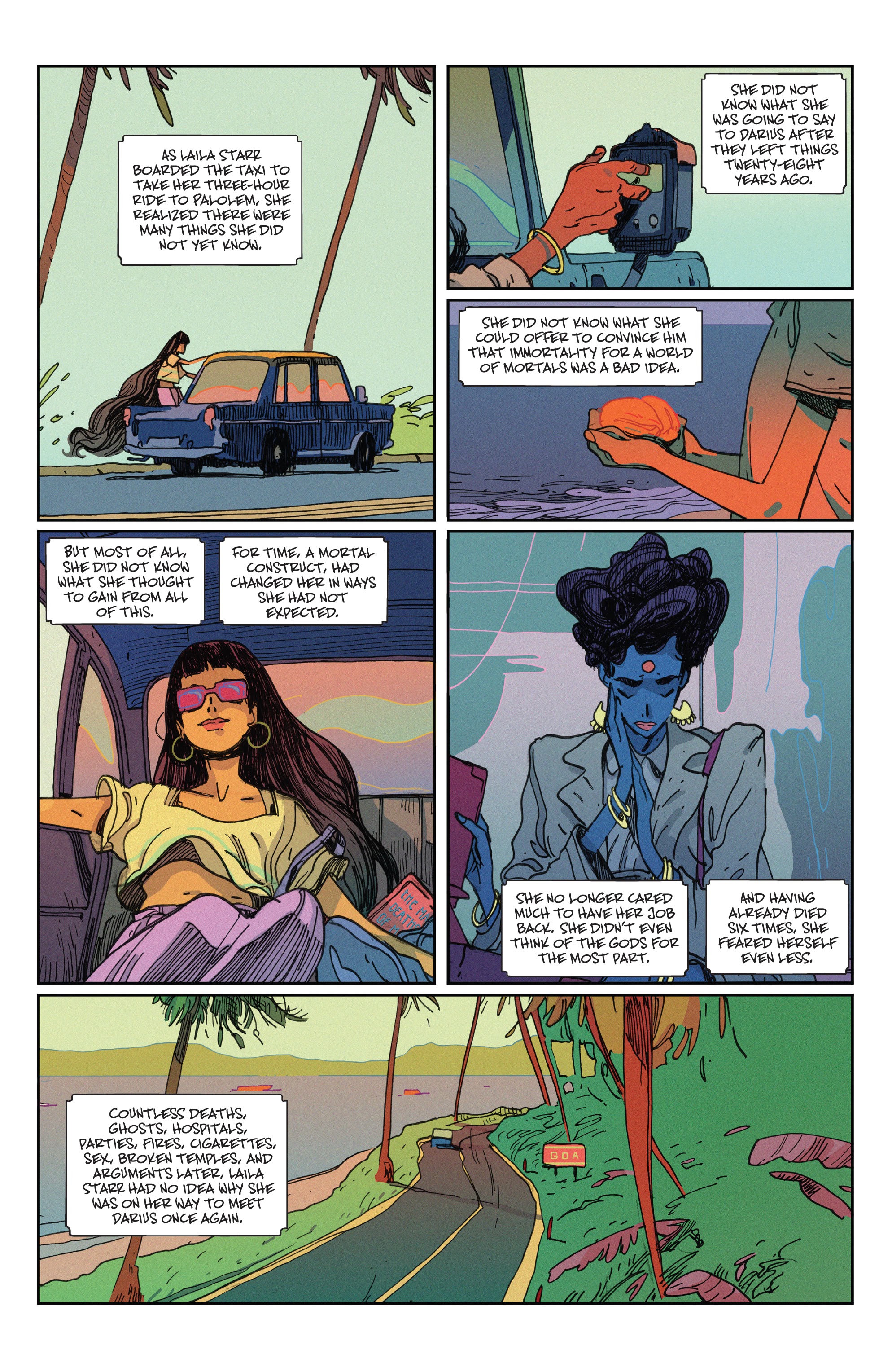 Read online The Many Deaths of Laila Starr comic -  Issue #5 - 7
