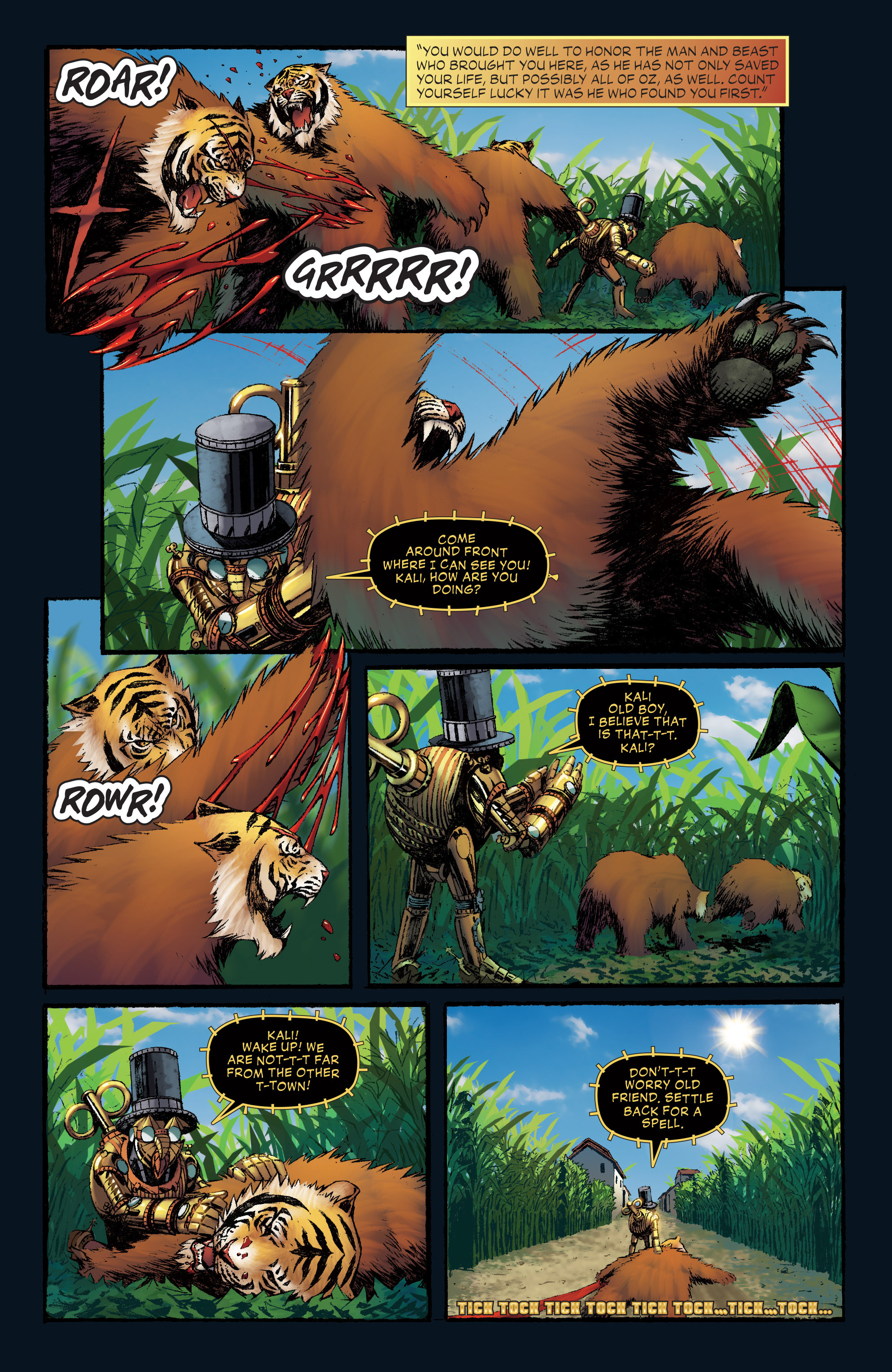 Read online Legends of Oz: Tik-Tok and the Kalidah comic -  Issue #3 - 23