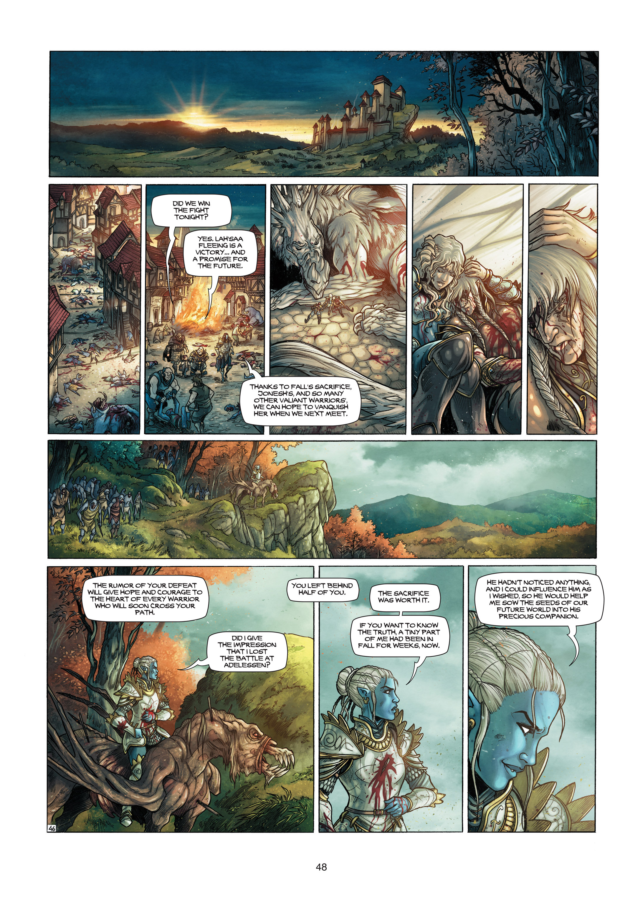 Read online Elves comic -  Issue #13 - 48