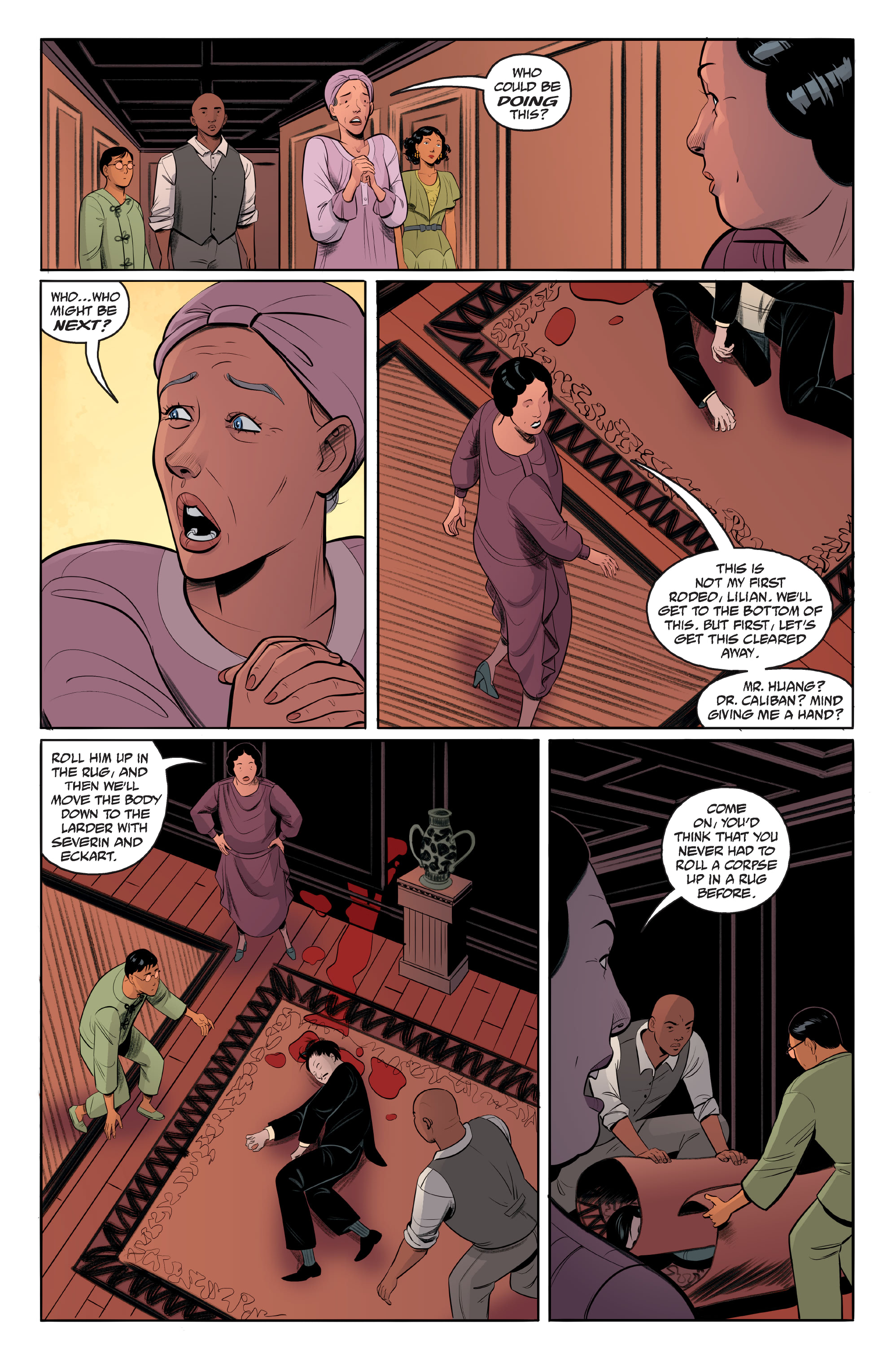 Read online The House of Lost Horizons: A Sarah Jewell Mystery comic -  Issue #3 - 5