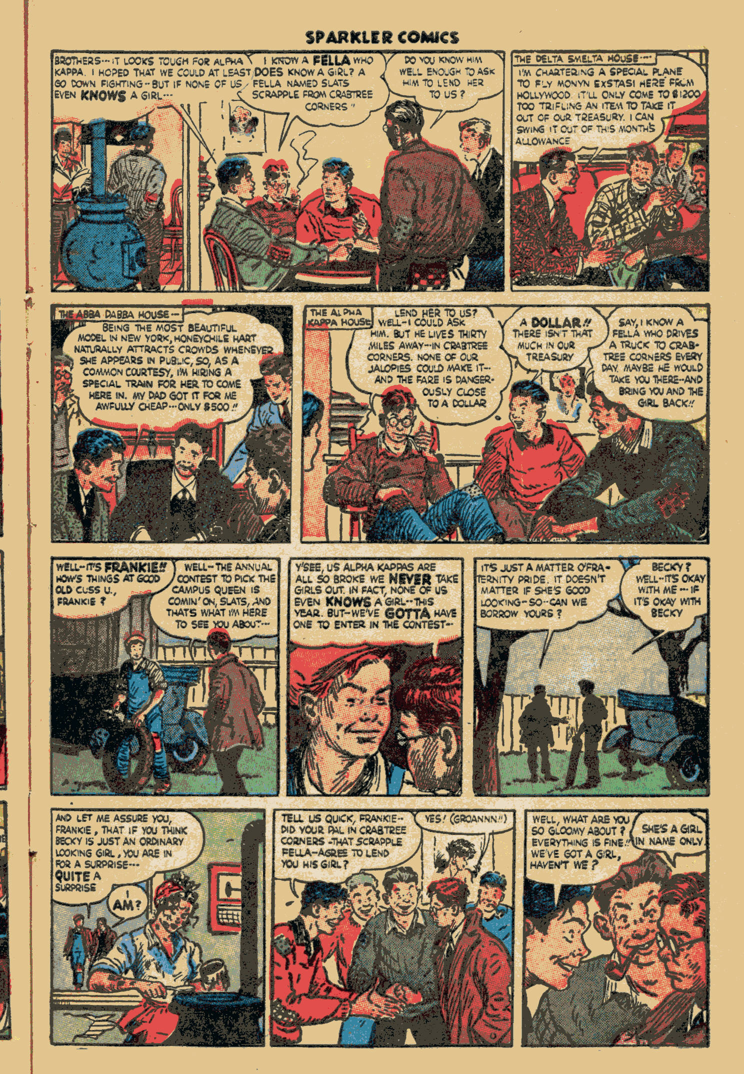 Read online Sparkler Comics comic -  Issue #58 - 43