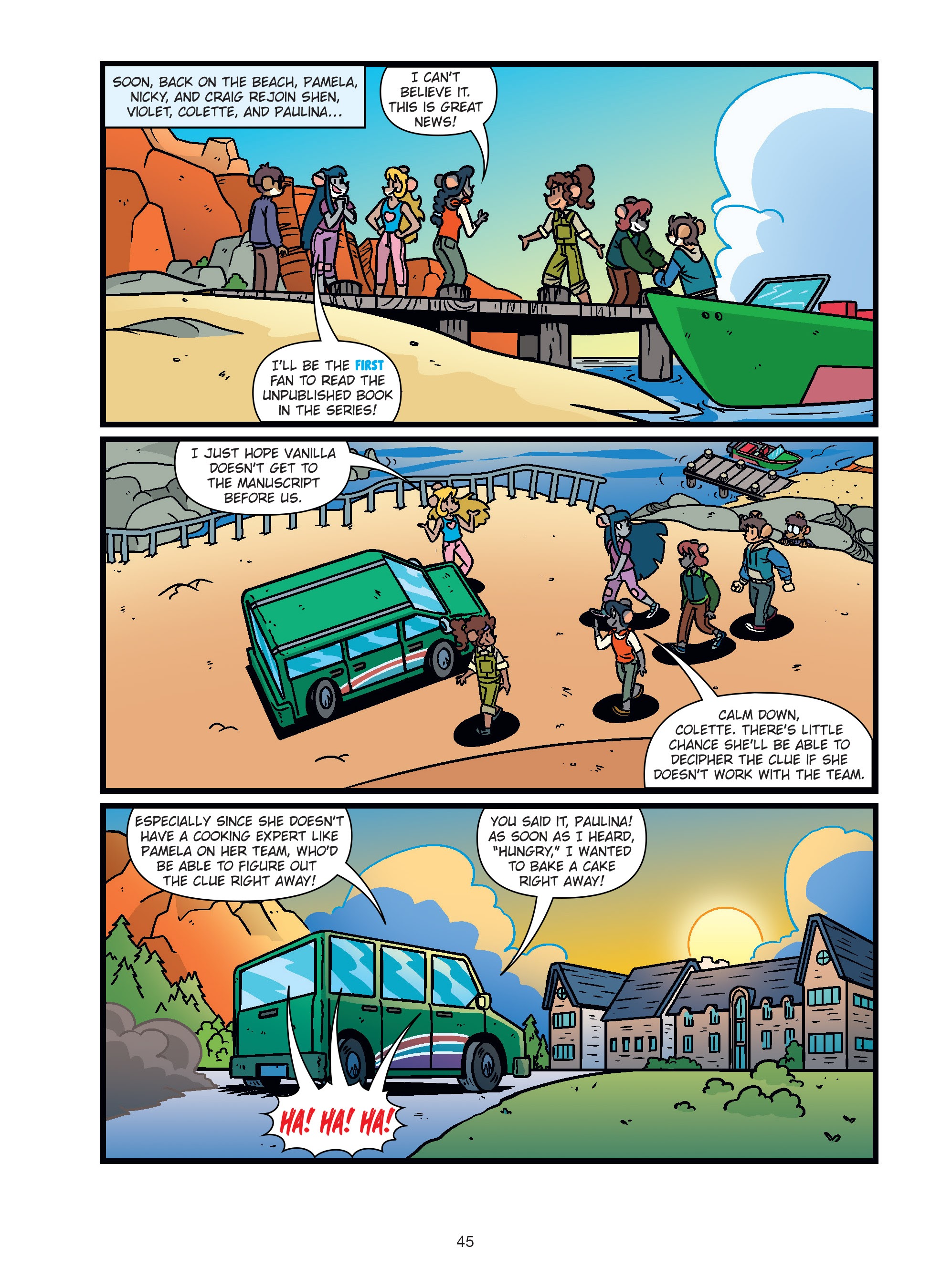 Read online Thea Stilton comic -  Issue # TPB 8 - 46